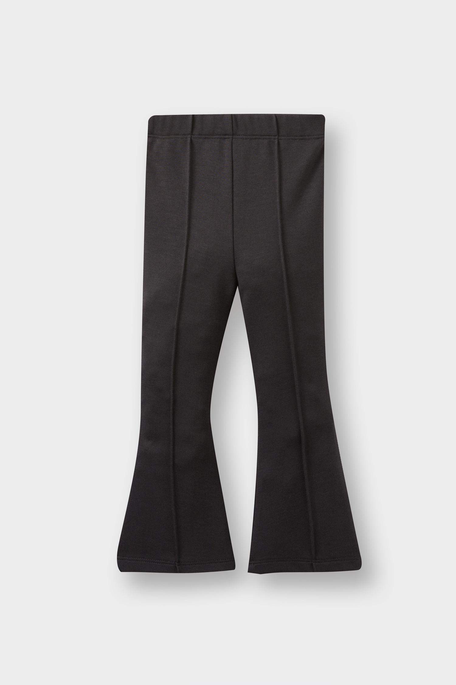 Kız Bebek 2'li Takım Baskılı Sweatshirt İspanyol Paça Tayt