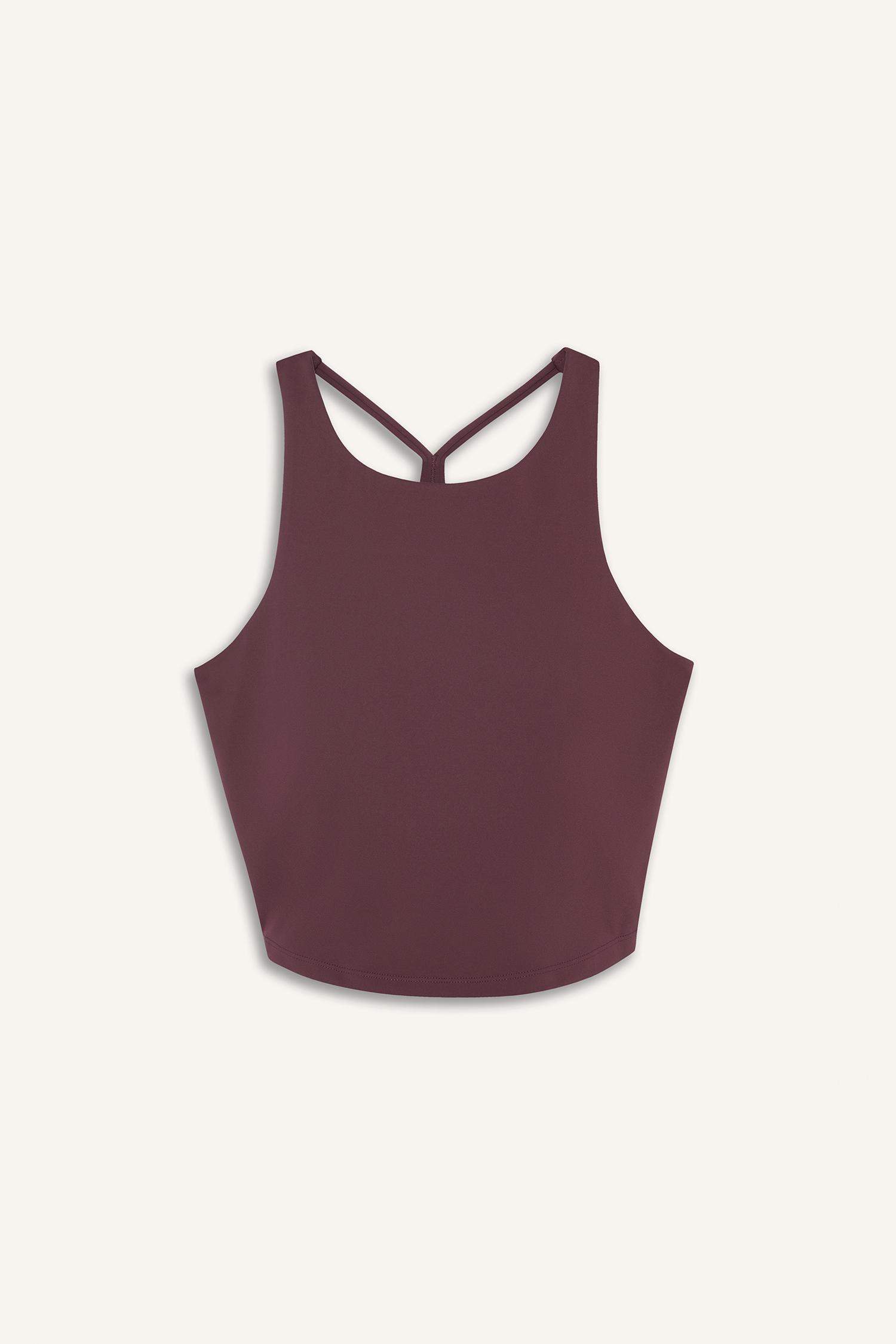 DeFactoFit Bisiklet Yaka Pedli İç Göstermez Esnek Kumaş Uzun Sporcu Sütyeni