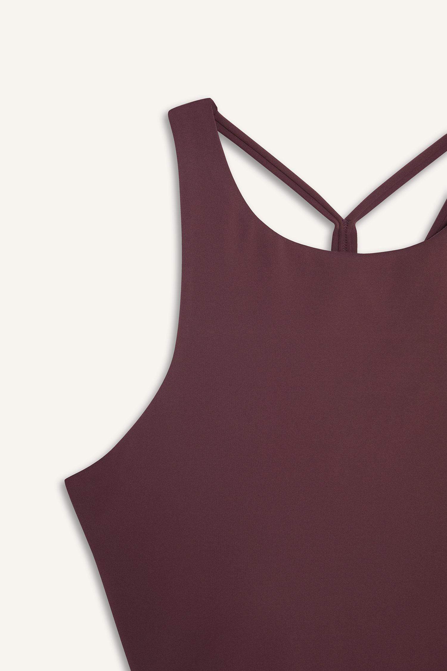 DeFactoFit Bisiklet Yaka Pedli İç Göstermez Esnek Kumaş Uzun Sporcu Sütyeni