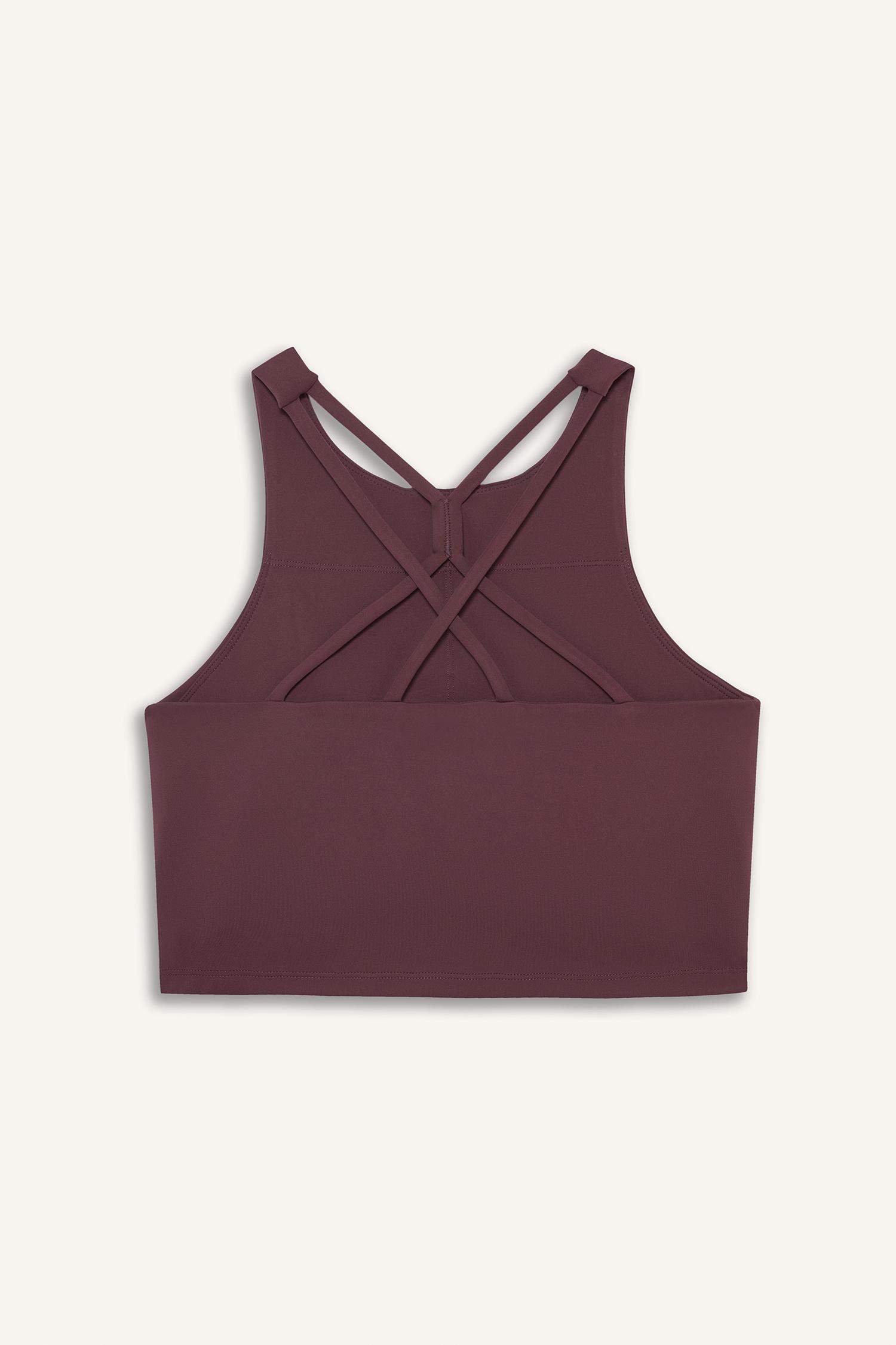 DeFactoFit Bisiklet Yaka Pedli İç Göstermez Esnek Kumaş Uzun Sporcu Sütyeni