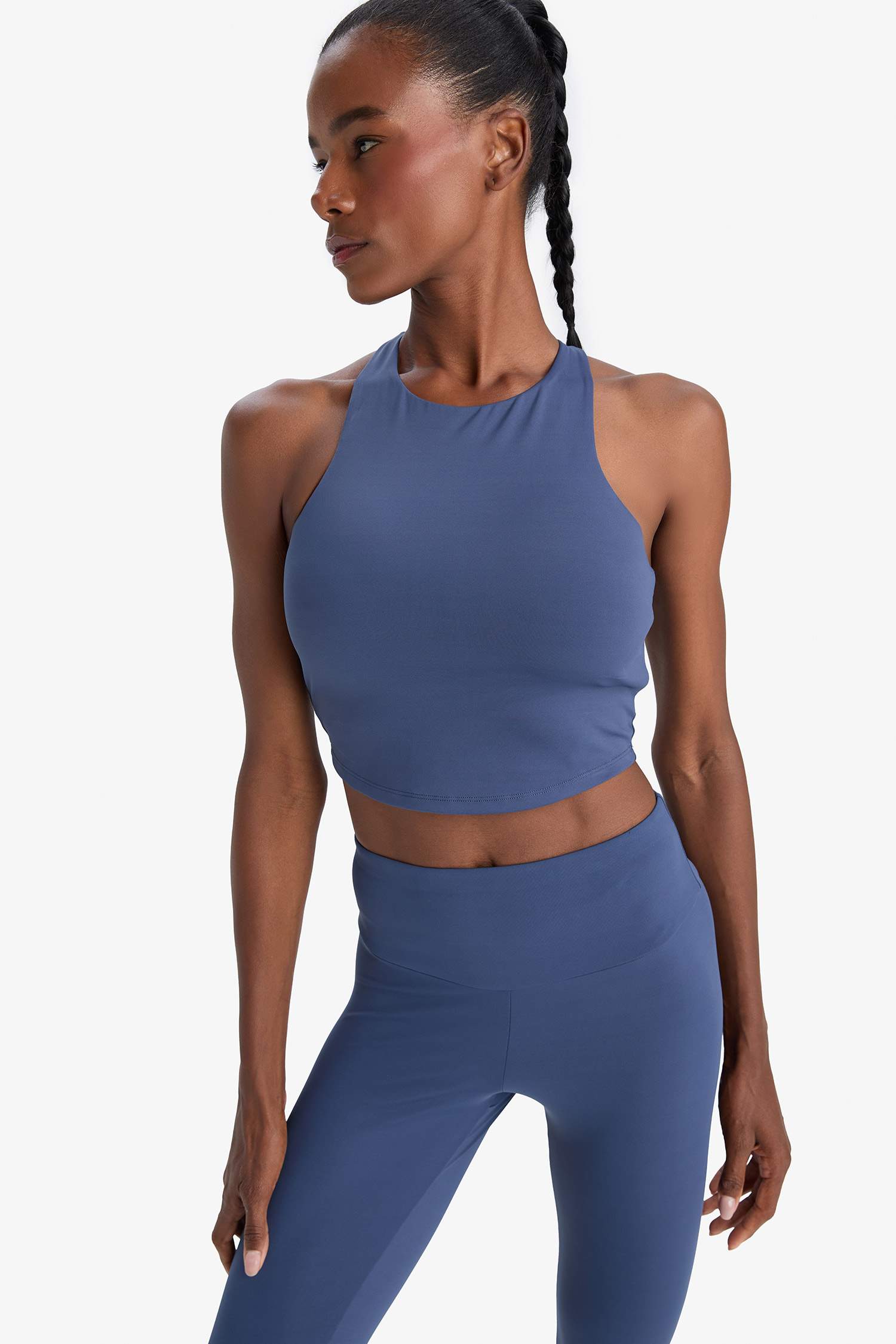 DeFactoFit Padded Stretchy Fabric Sports Bra