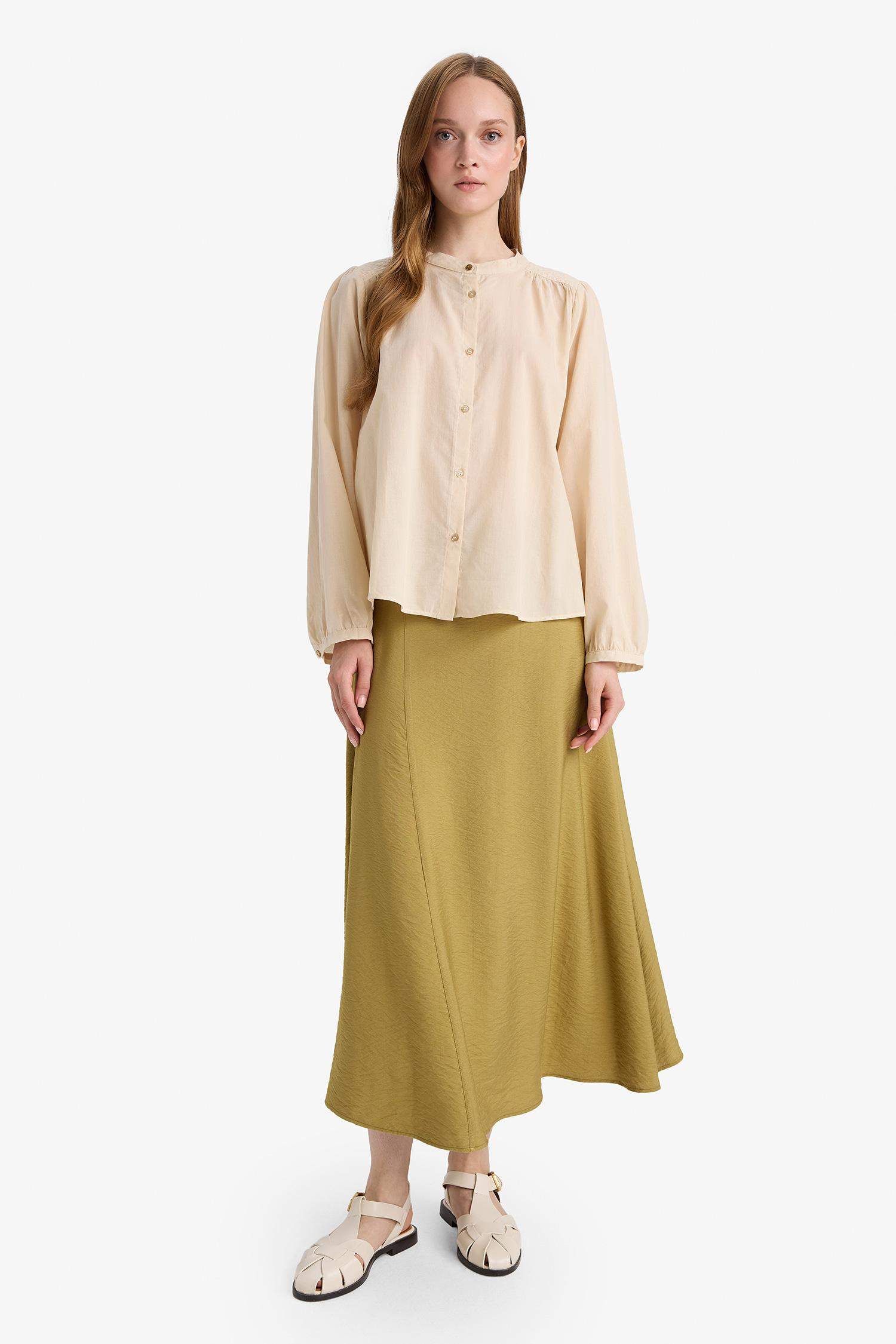 A Line Midi Skirt