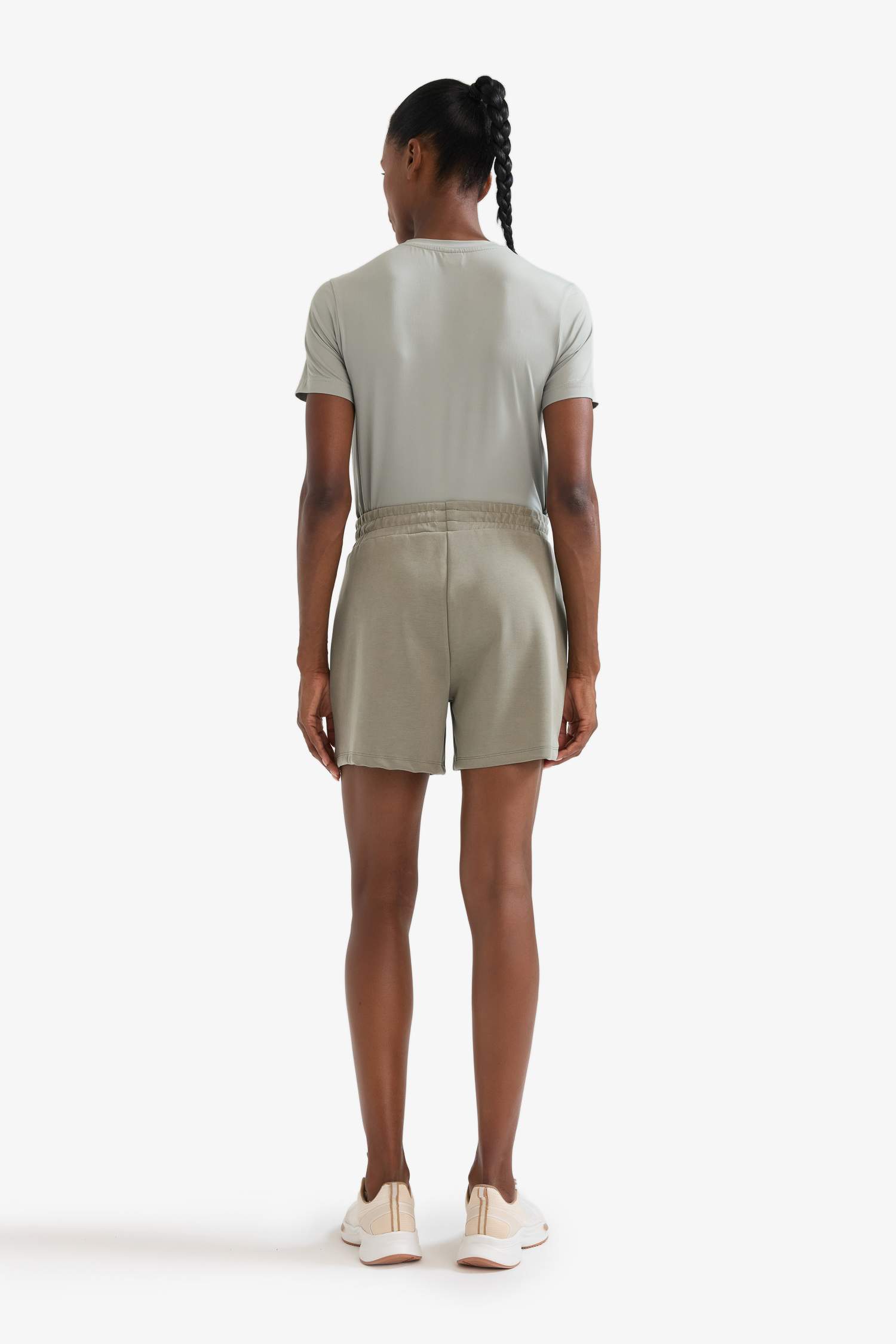 DeFactoFit Standart Fit Kısa Paça Modal Şort