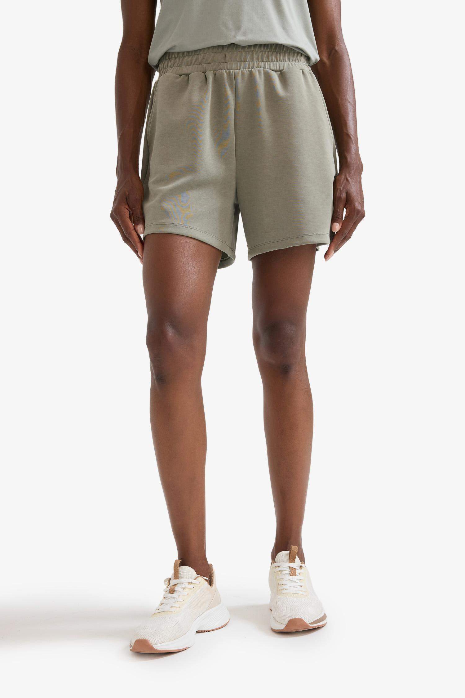 DeFactoFit Standart Fit Kısa Paça Modal Şort