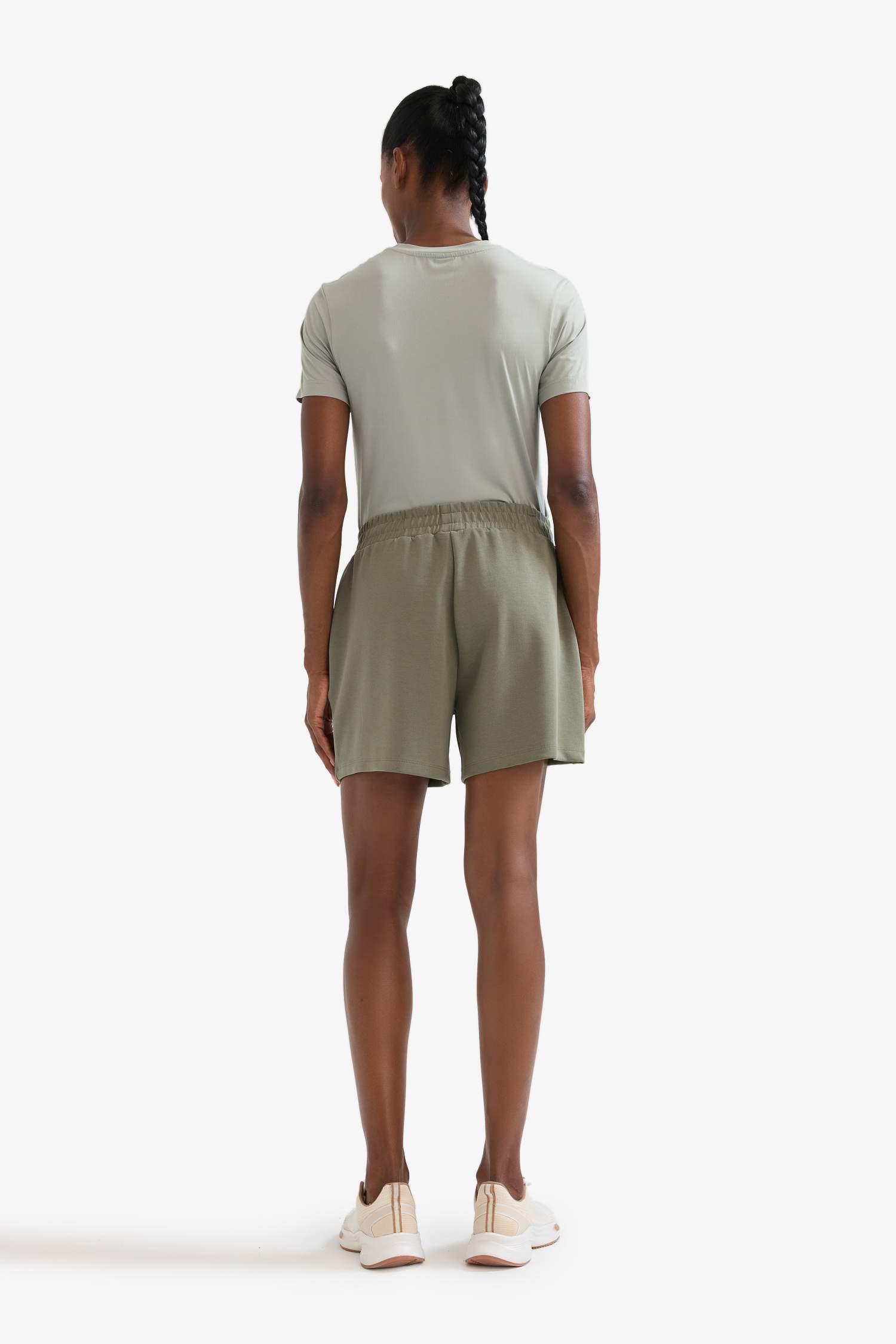 DeFactoFit Standart Fit Kısa Paça Modal Şort