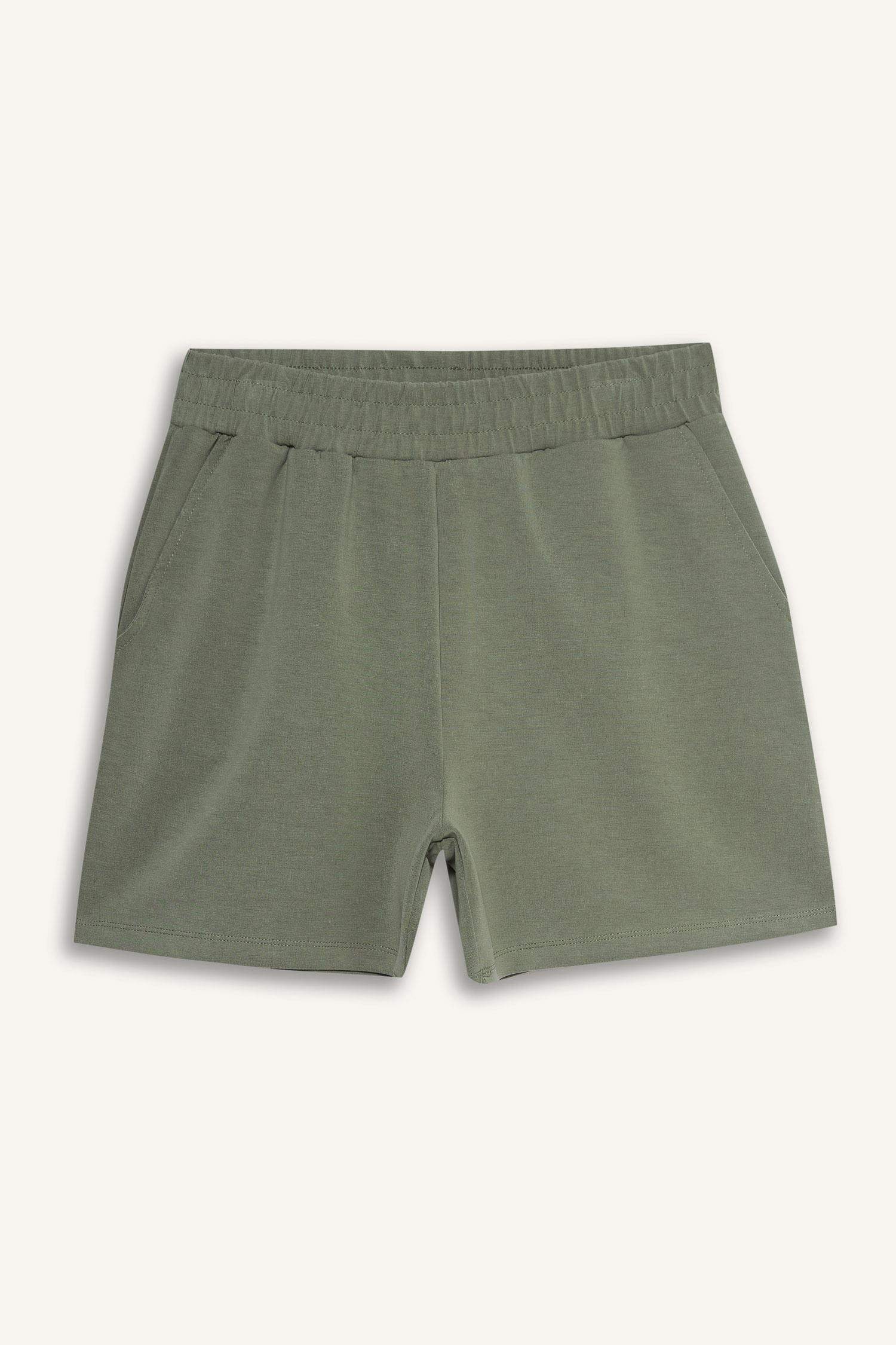 DeFactoFit Standart Fit Kısa Paça Modal Şort