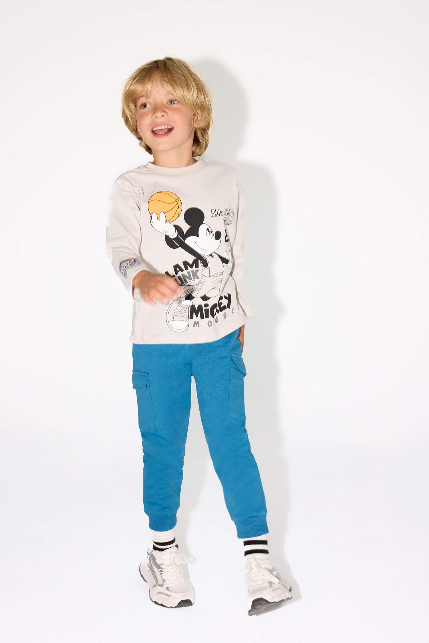 Baby Boy Disney Mickey & Minnie Regular Fit T-Shirt