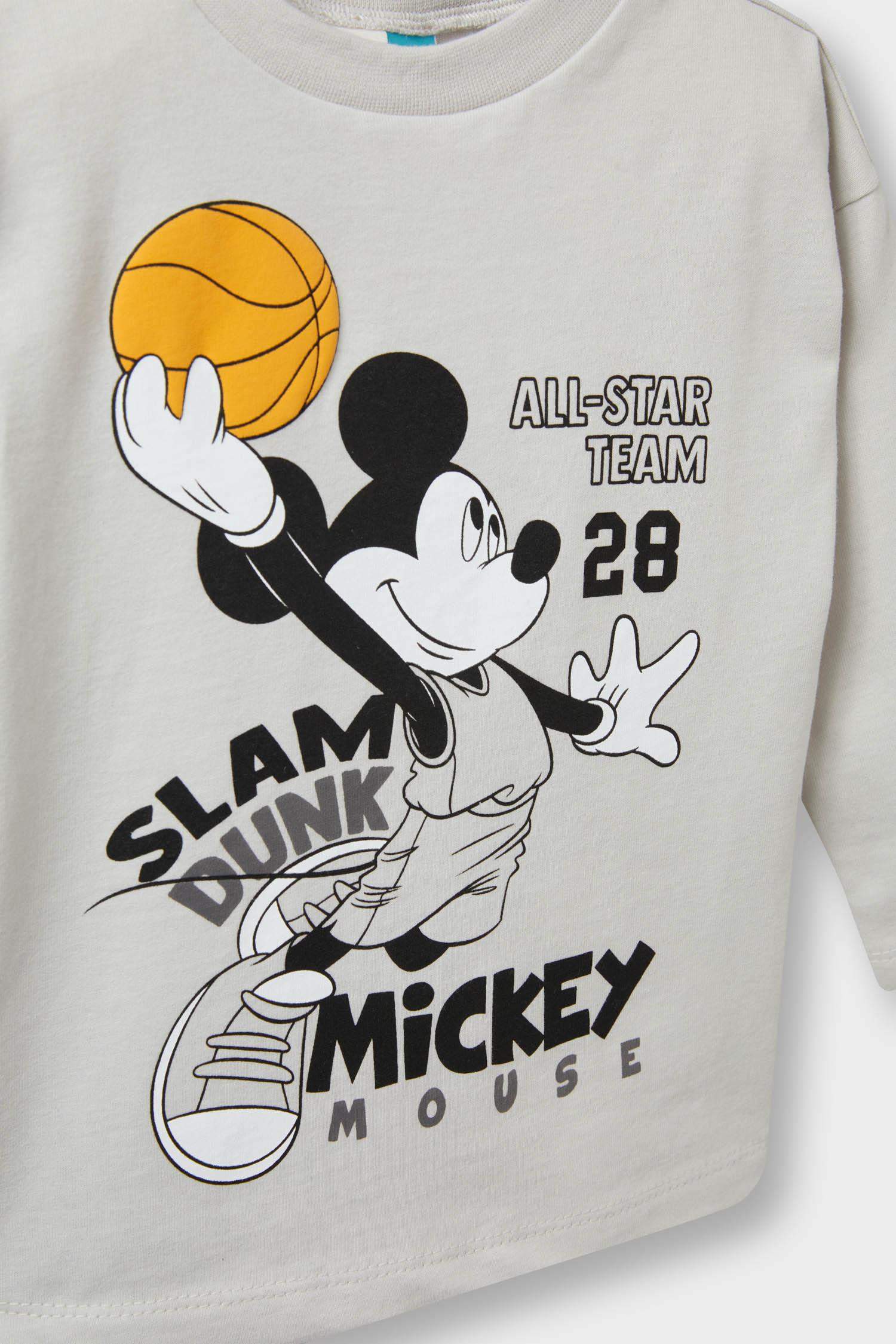 Baby Boy Disney Mickey & Minnie Regular Fit T-Shirt