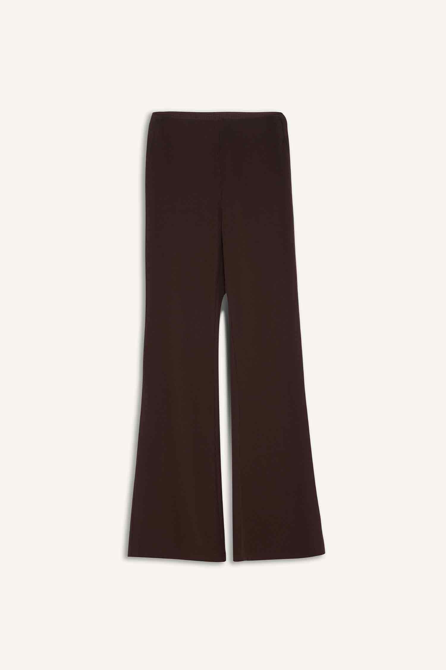 DeFactoFit Flare Fit High Waist Regular Leg Sweatpants