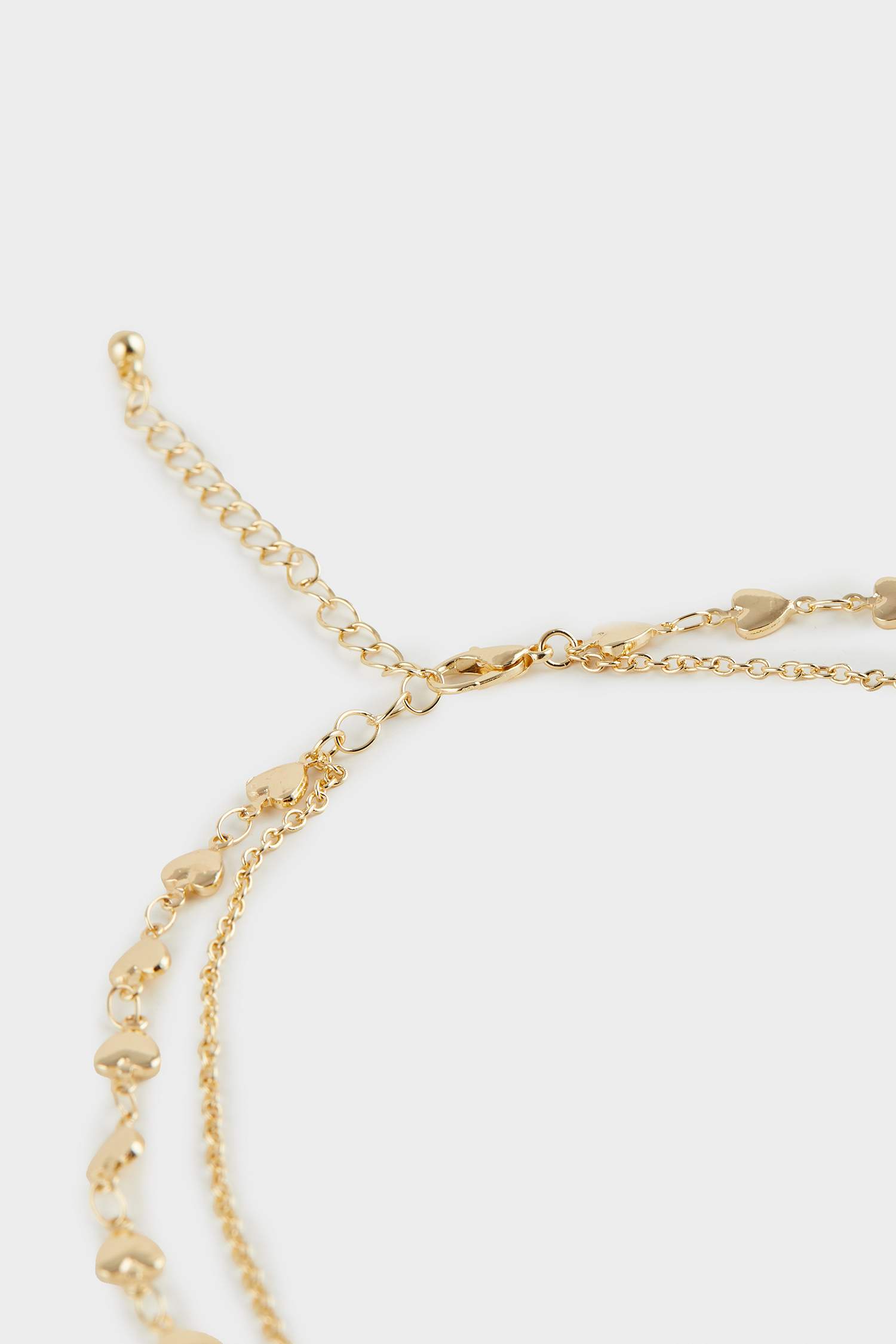 Lot de 2 Colliers dorés pour femme