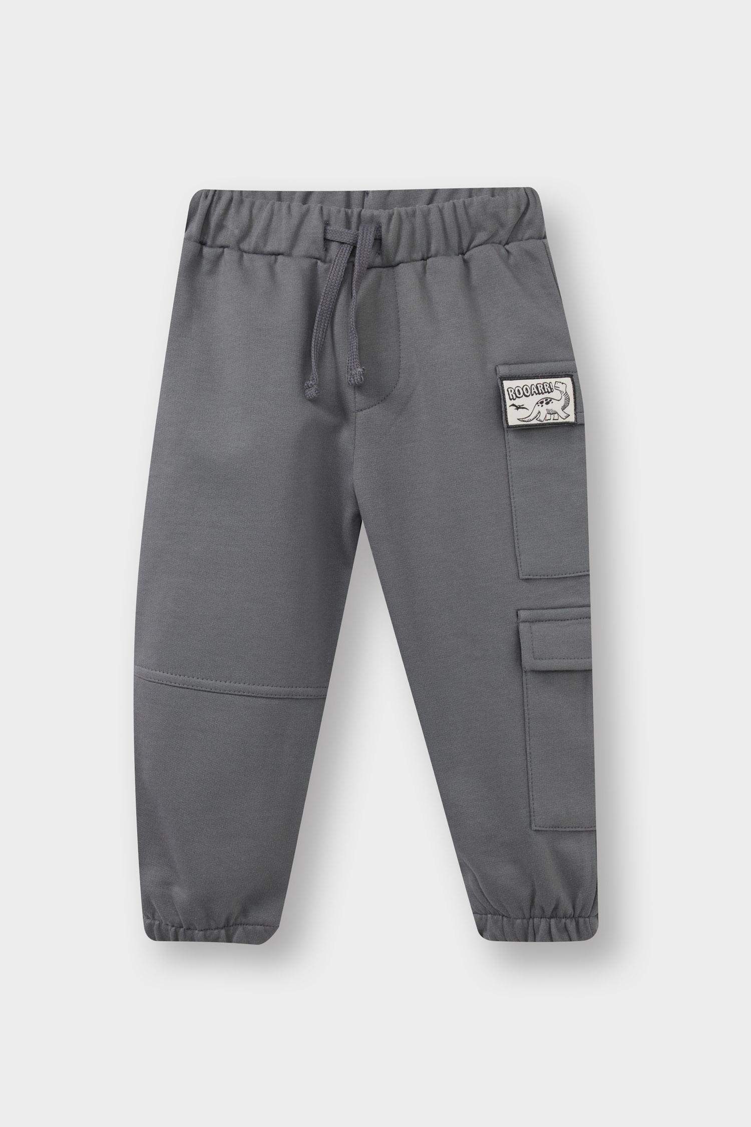 Erkek Bebek Beli Lastikli Eşofman Altı