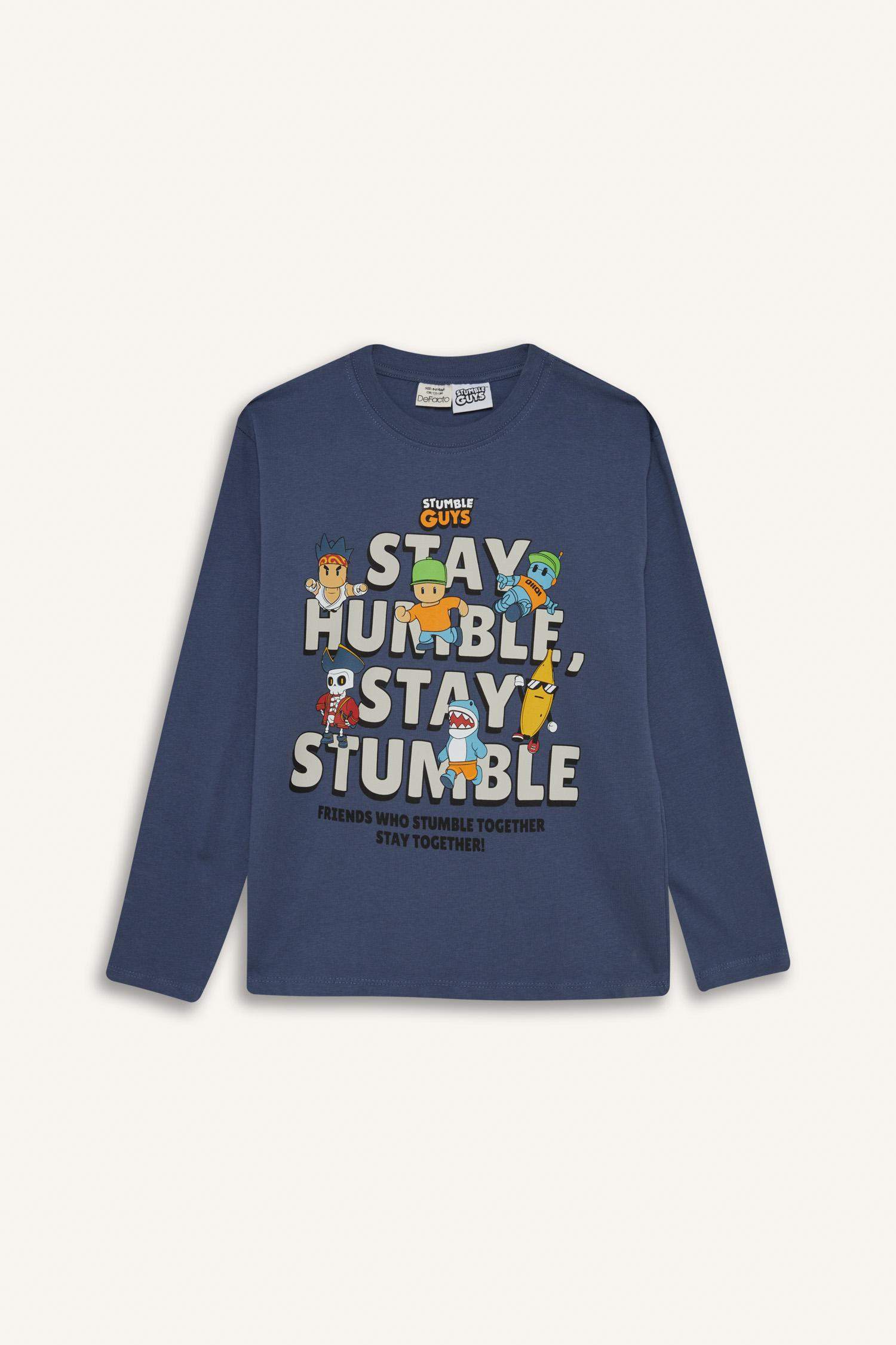 Boy Stumble Guys Crew Neck T-Shirt