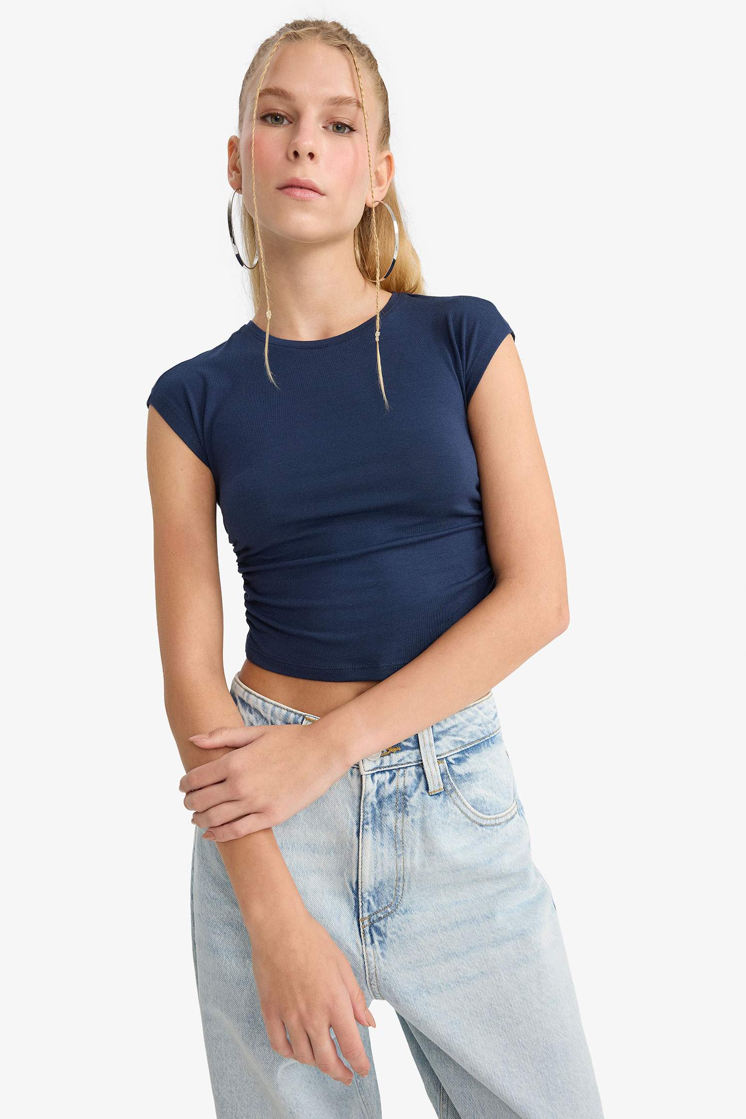 Coool Fitted Modal Kısa Kollu Tişört