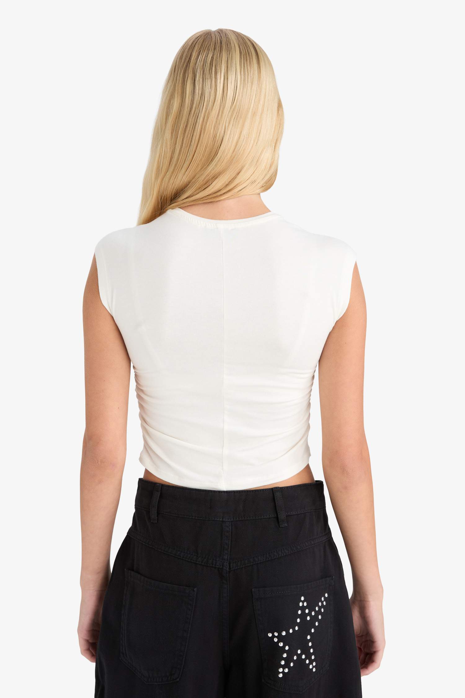 Fitted Modal Crew Neck Short Sleeve T-Shirt