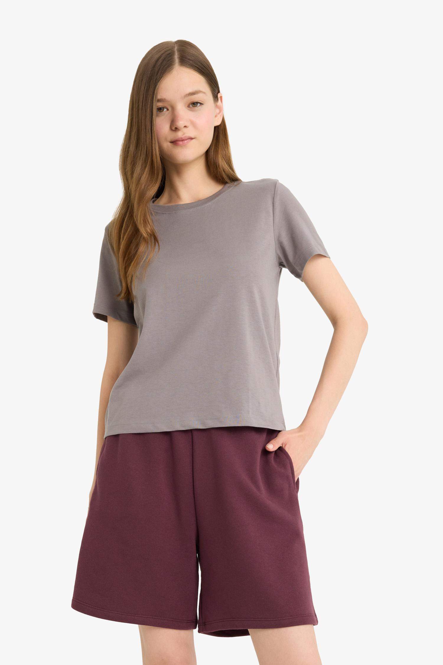 Coool Beli Lastikli Cepli Bordo Bermuda Şort