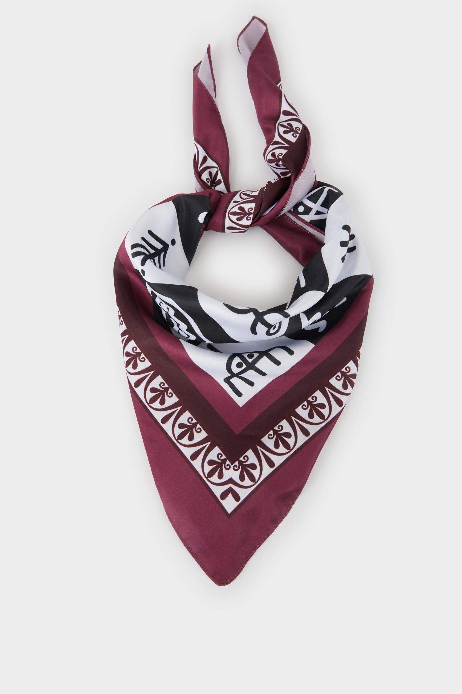 Kadın Göbeklitepe Temalı Fular