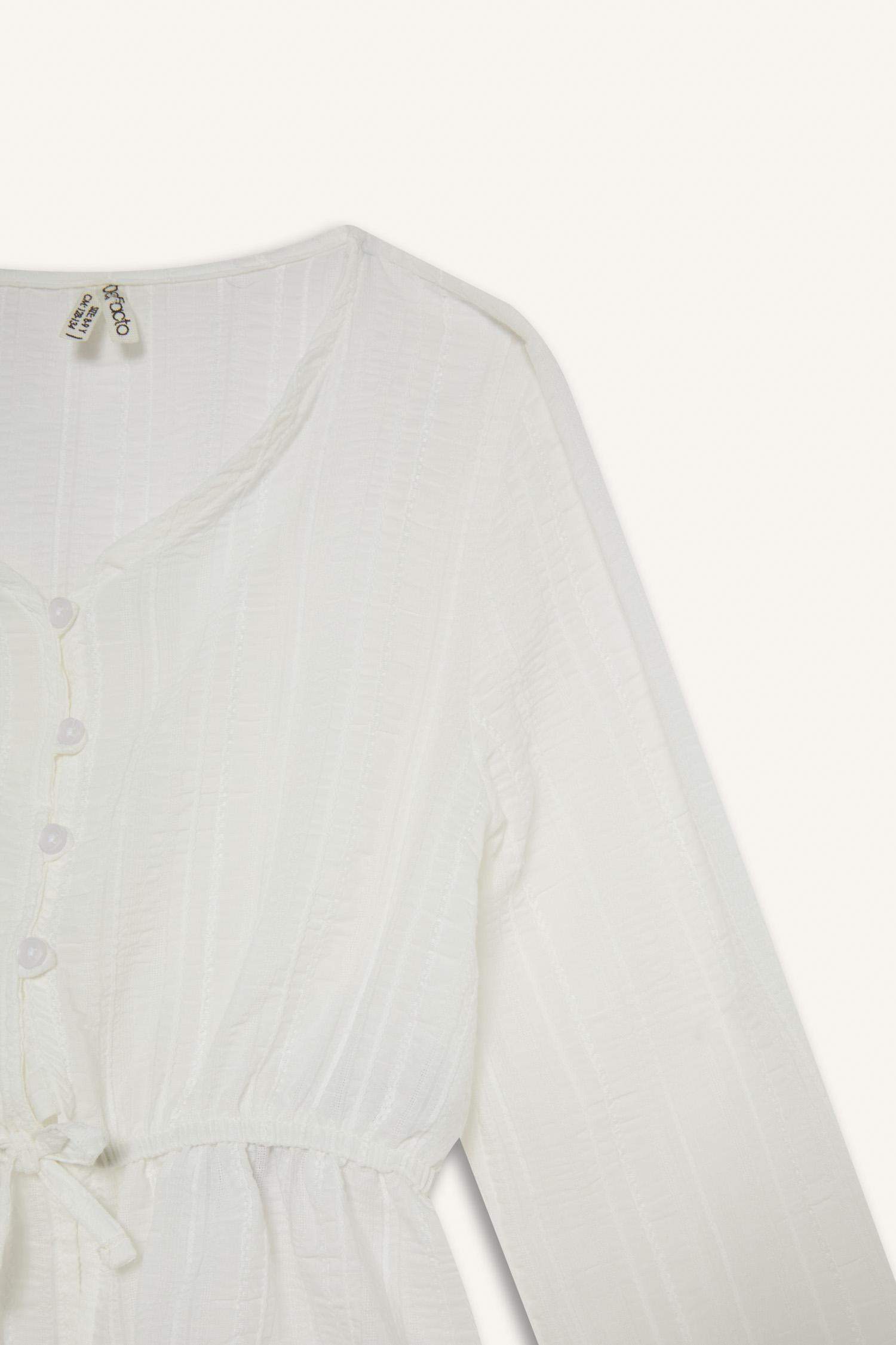 Kız Çocuk Uzun Kollu Bluz