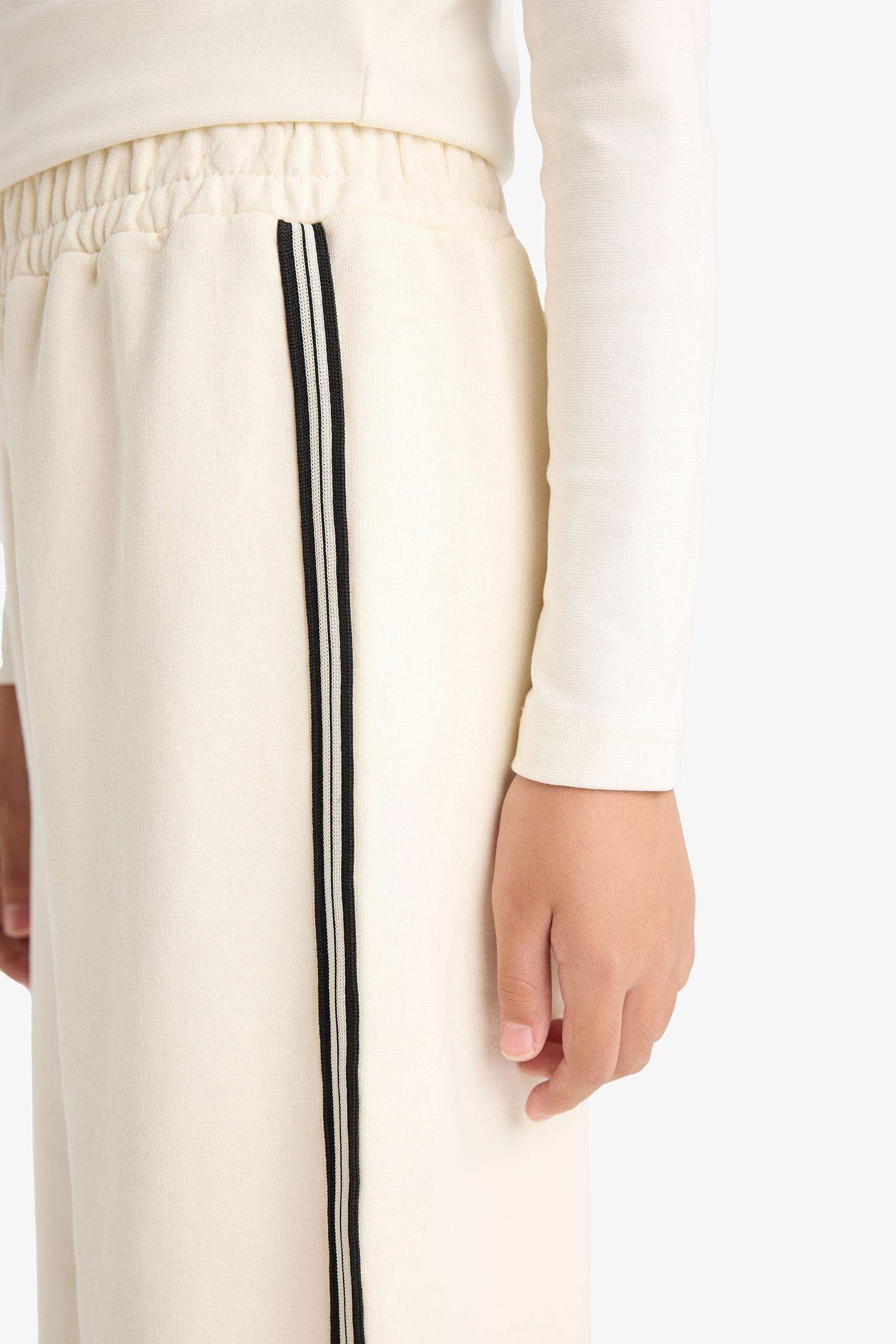 بنطلون سويت بانتس بناتي وايد ليج برجل واسع