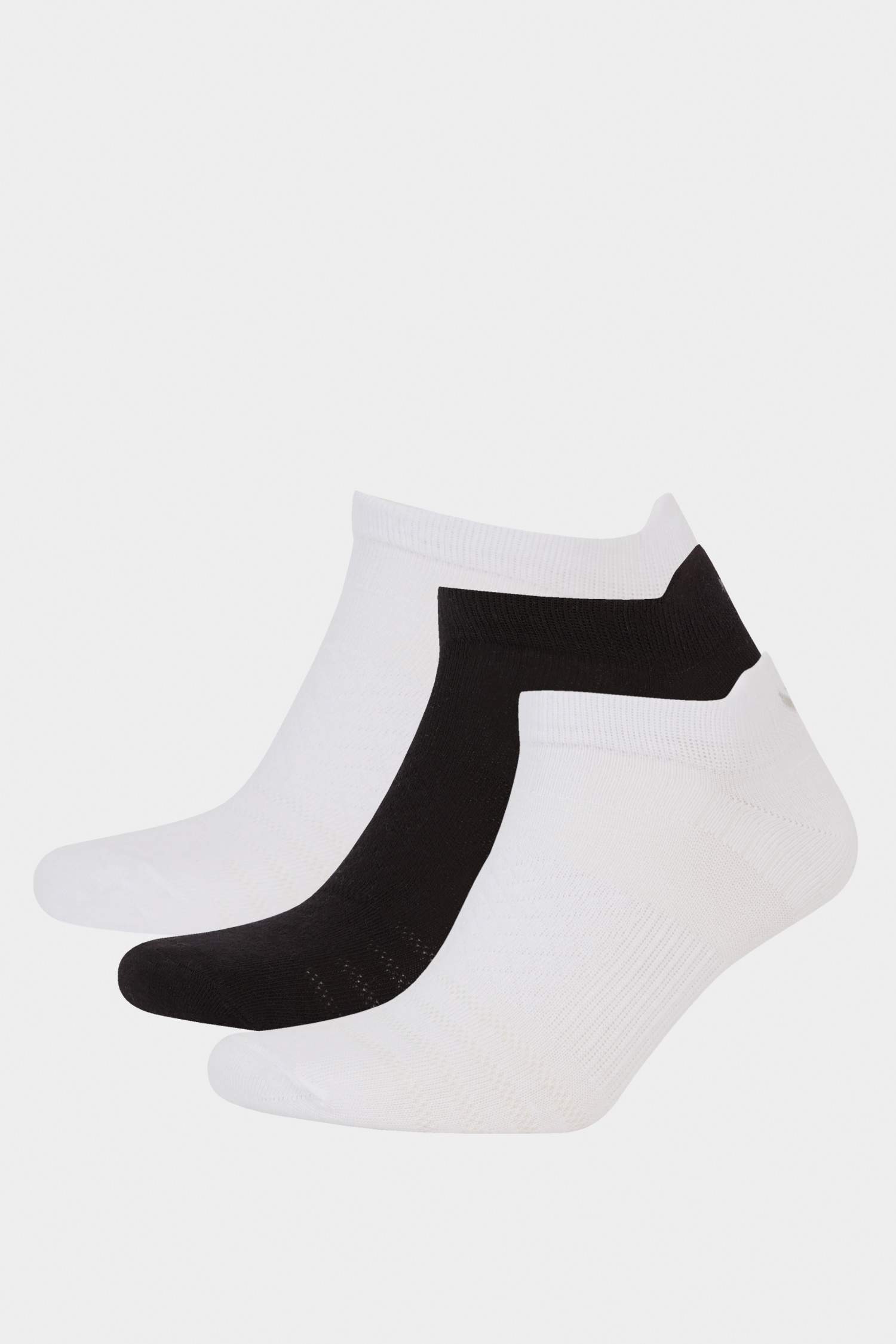 Lot de 3 Chaussettes courtes en coton pour homme