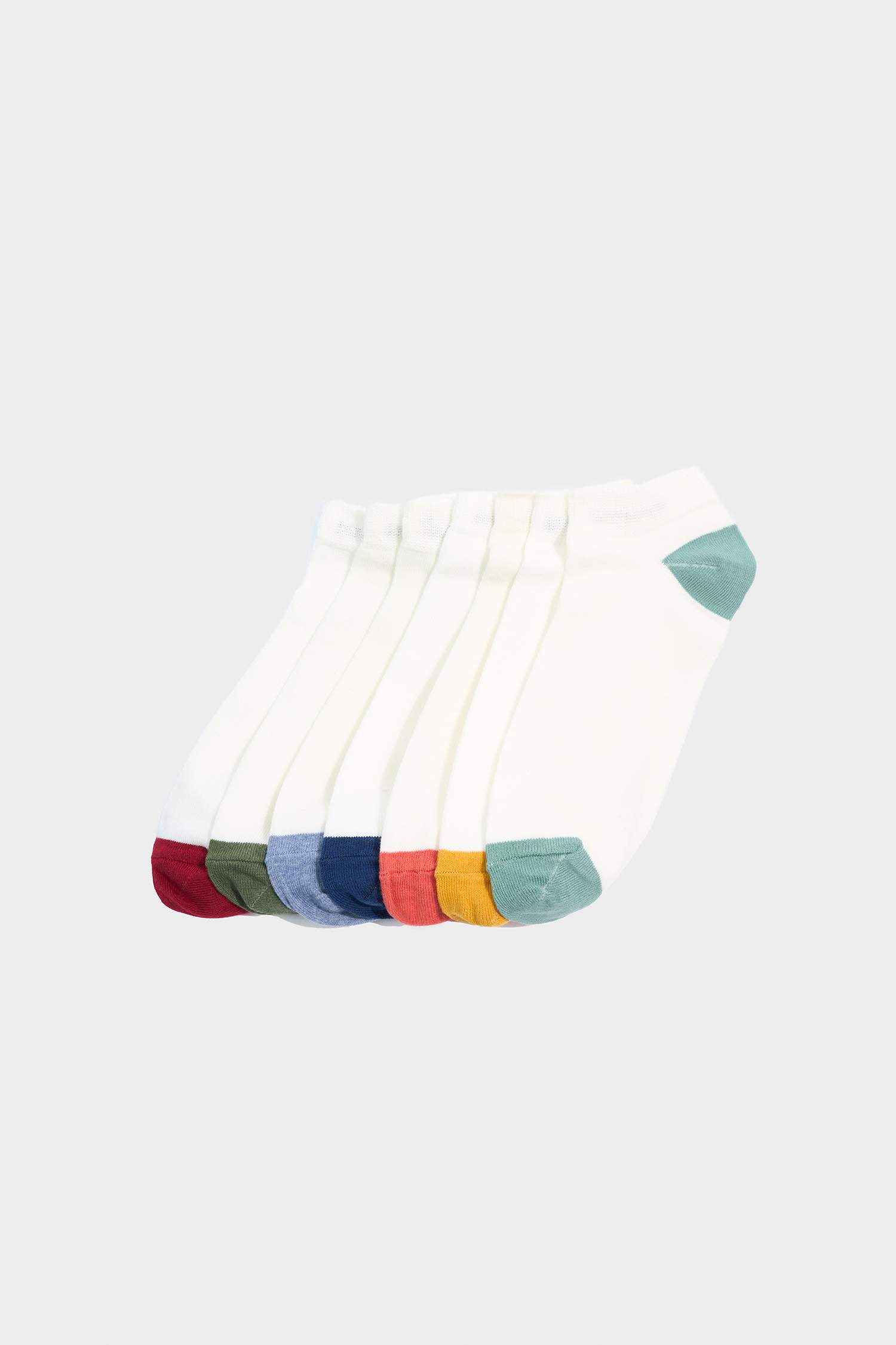 Lot de 7 paires de Chaussettes courtes en coton pour homme