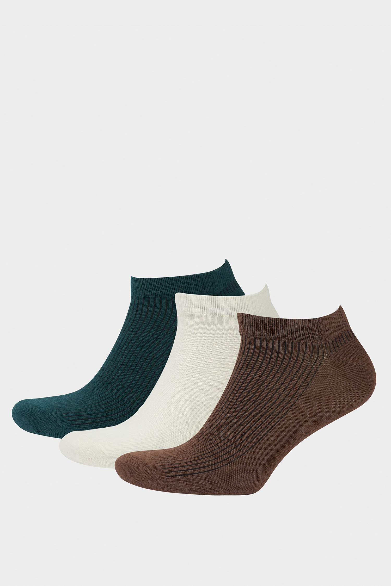 Lot de 3 Chaussettes courtes en coton pour homme