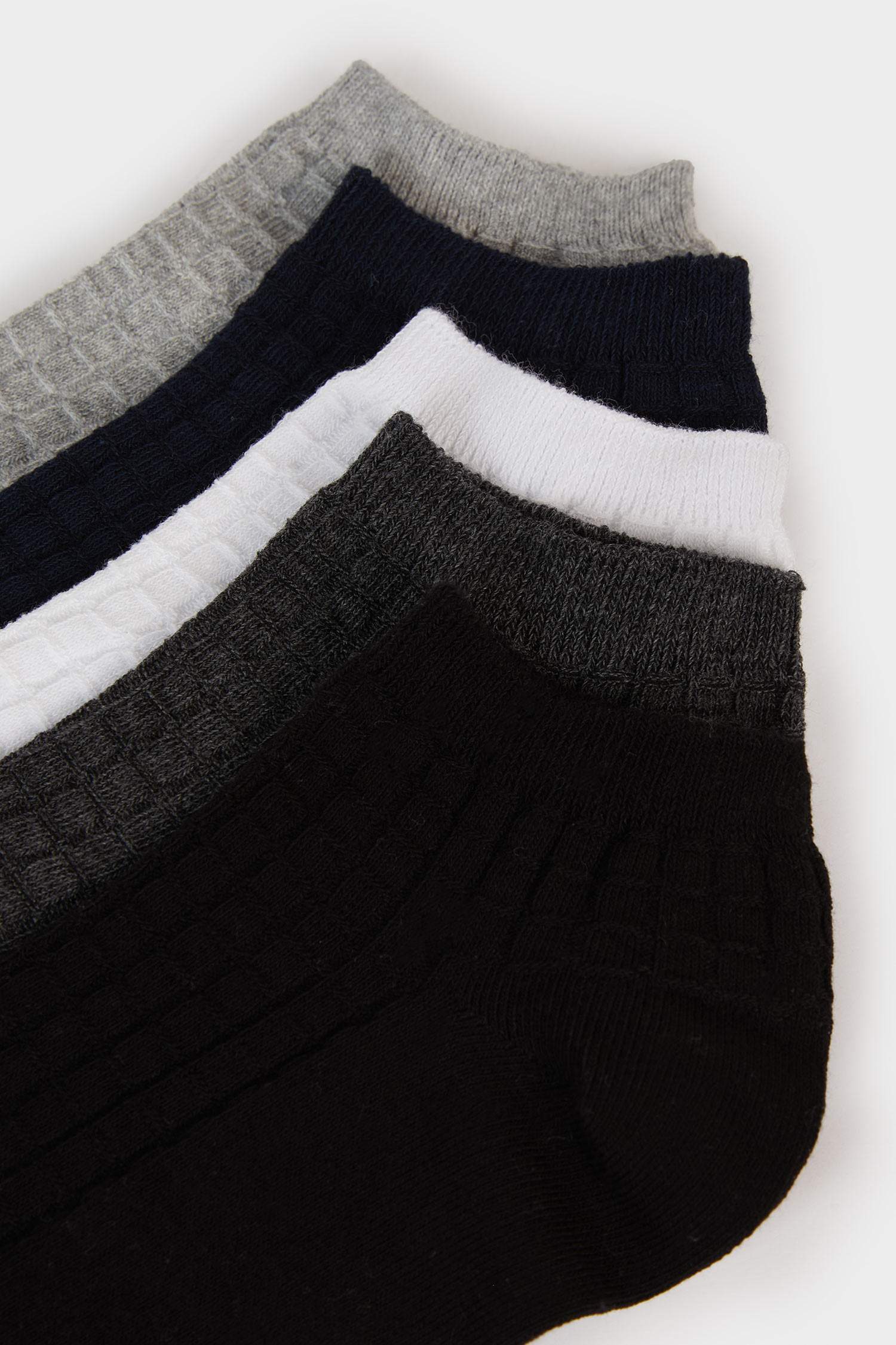 Lot de 5 paires de Chaussettes courtes en coton pour homme