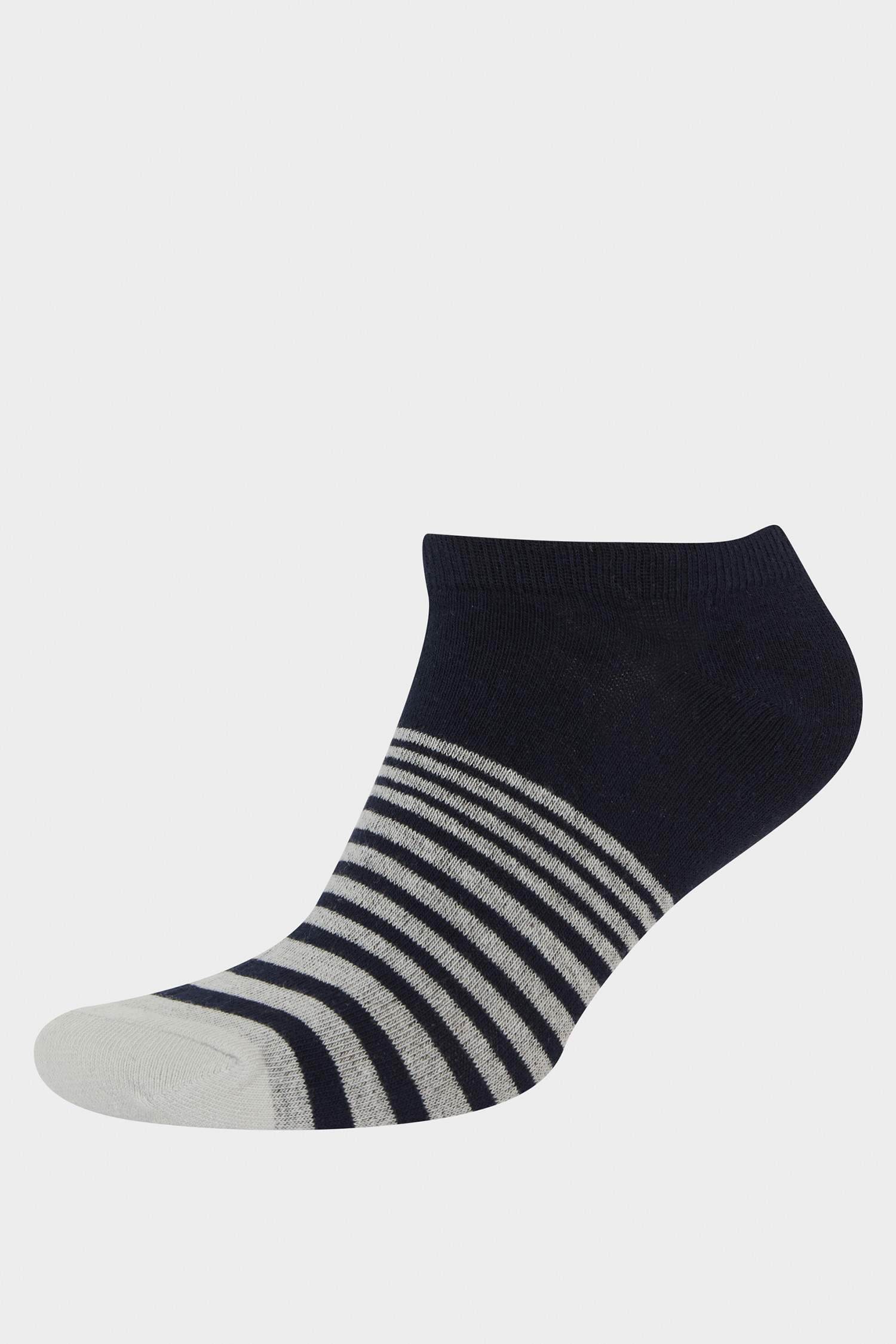 Man 5 Piece Short Cotton Socks