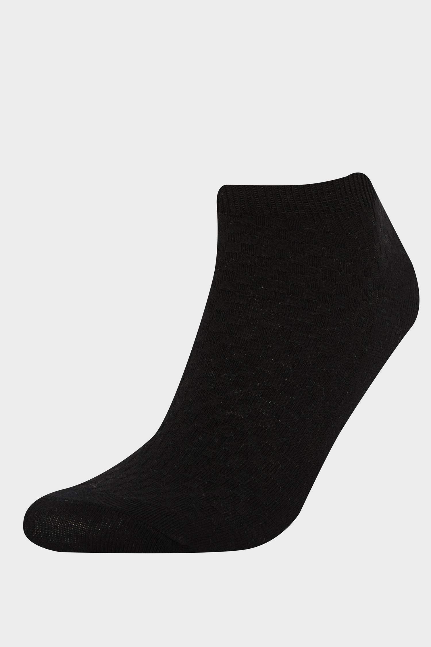 Erkek 5'li Pamuklu Patik Çorap