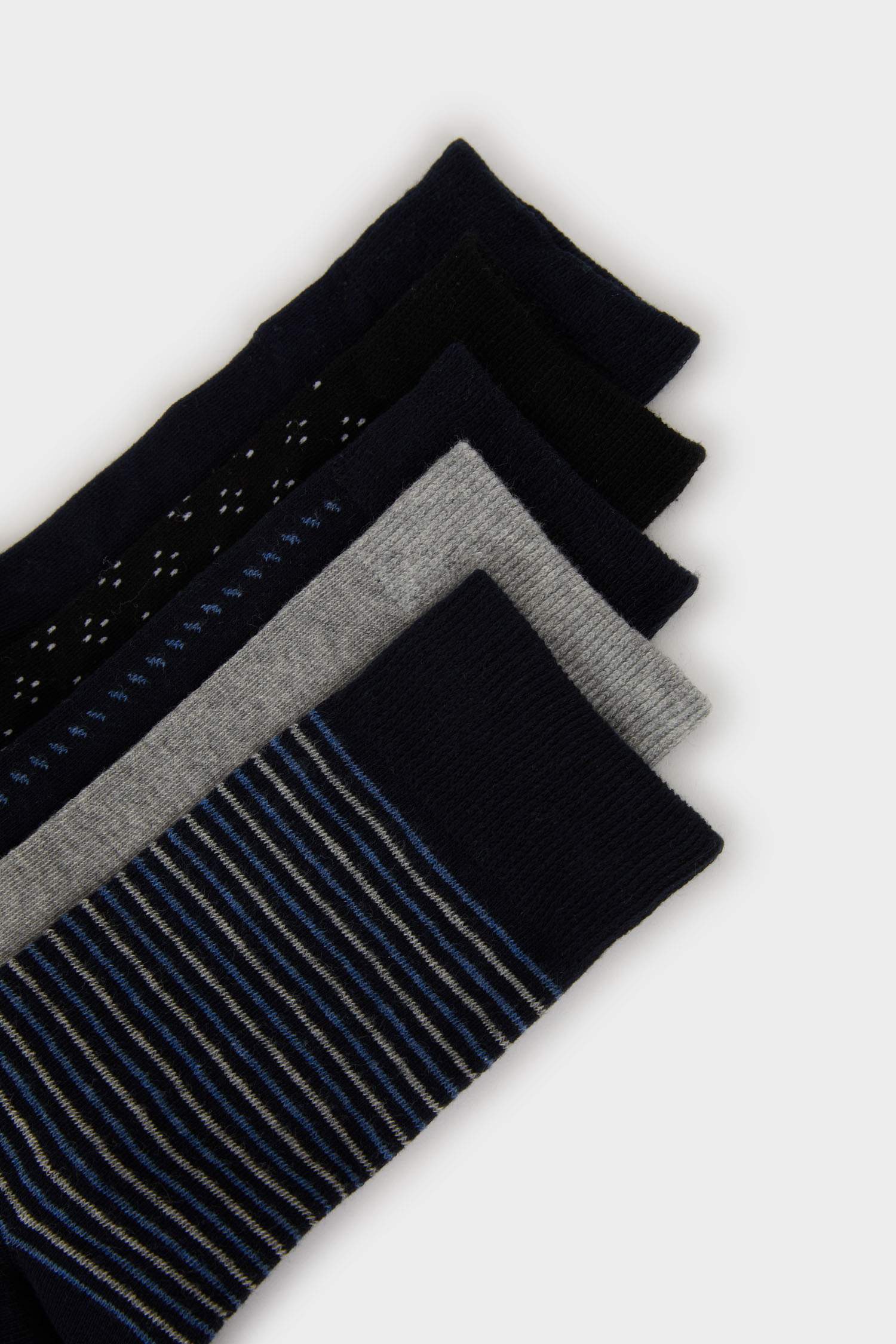 Lot de 5 Chaussettes longues en coton pour homme