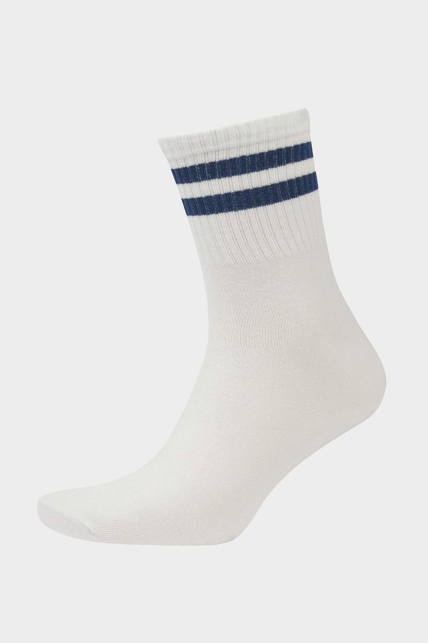 Erkek 3'lü Pamuklu Soket Çorap