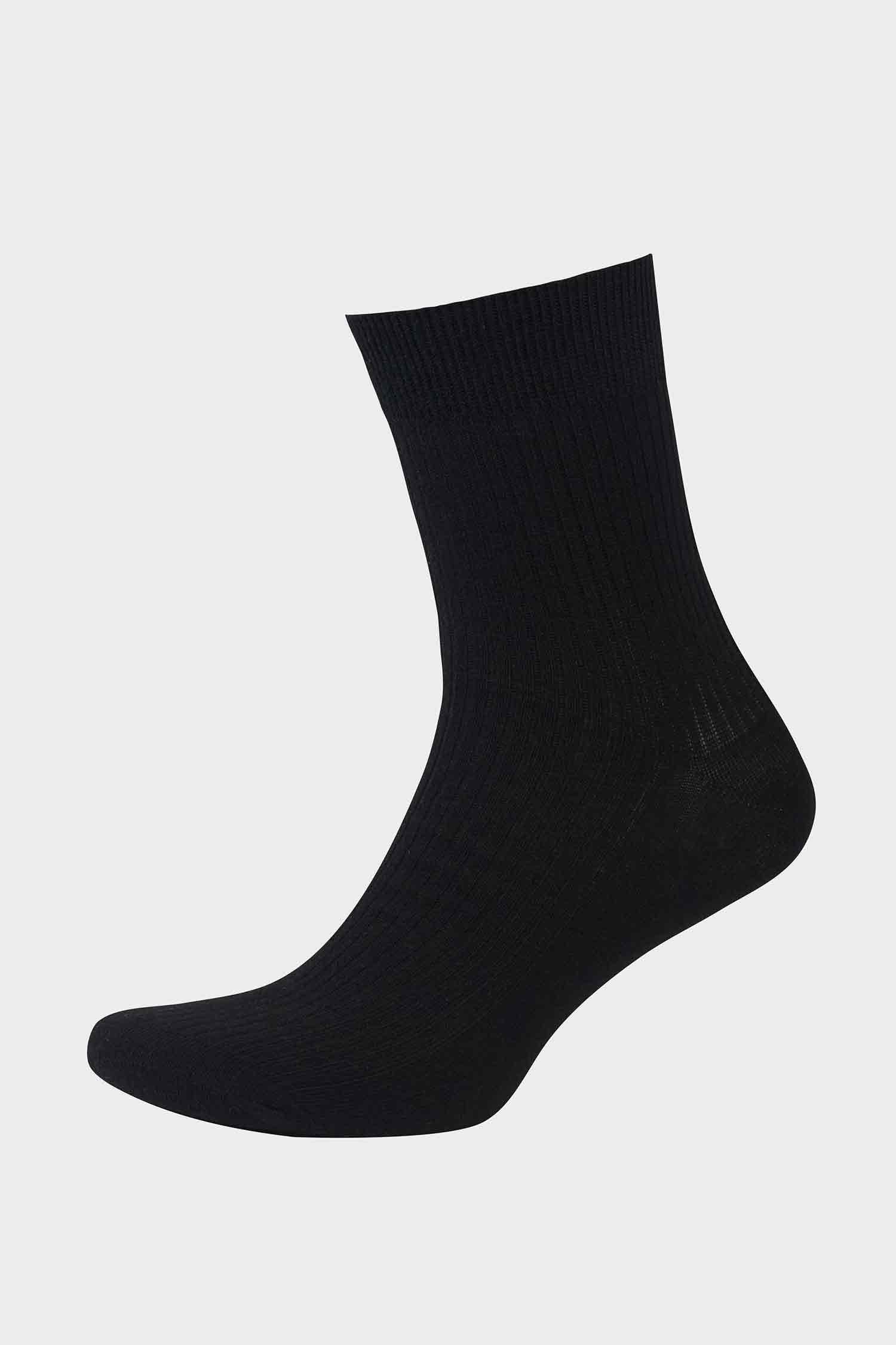 Man 5 Piece Cotton Short Socks