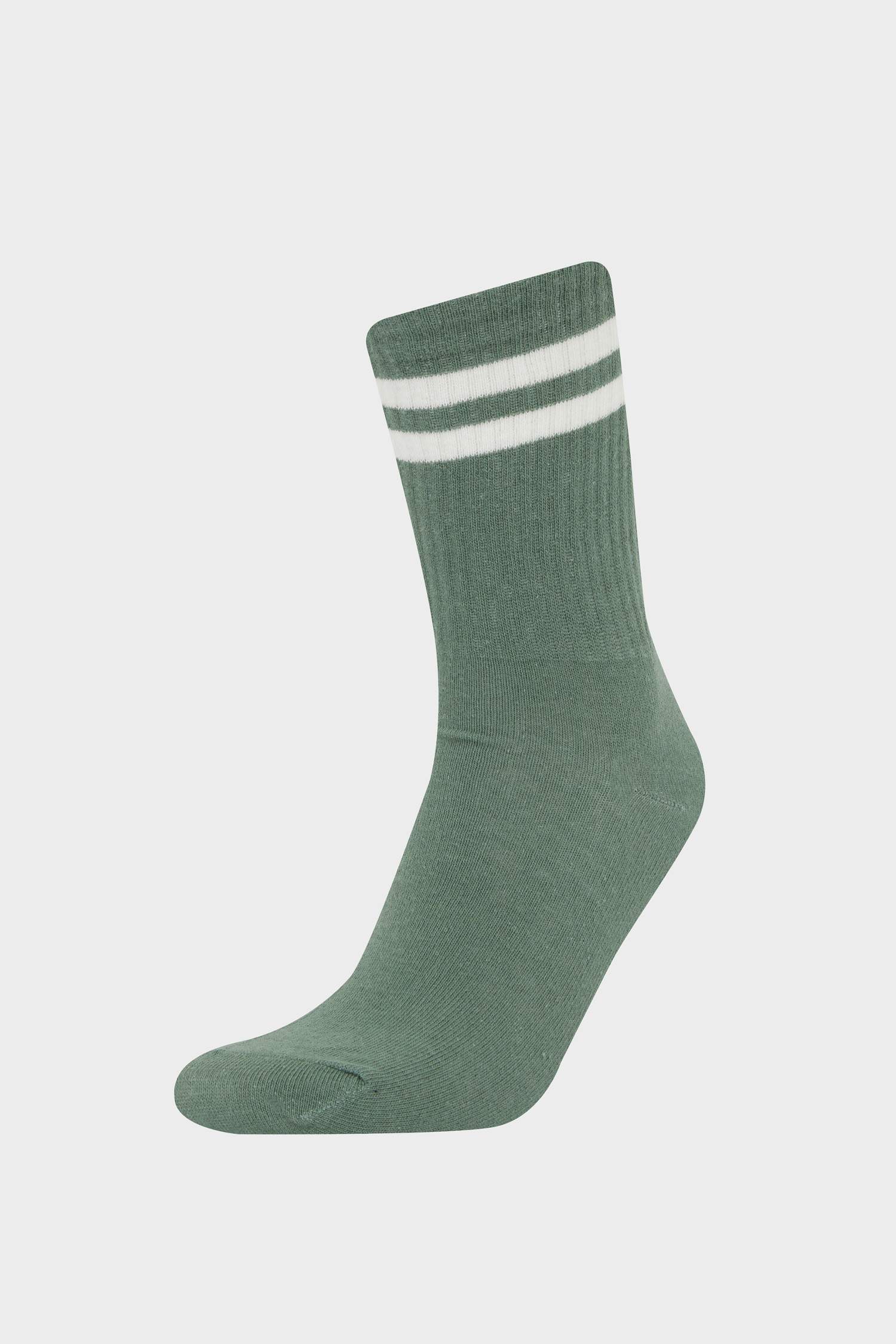 Erkek 3'lü Pamuklu Uzun Çorap