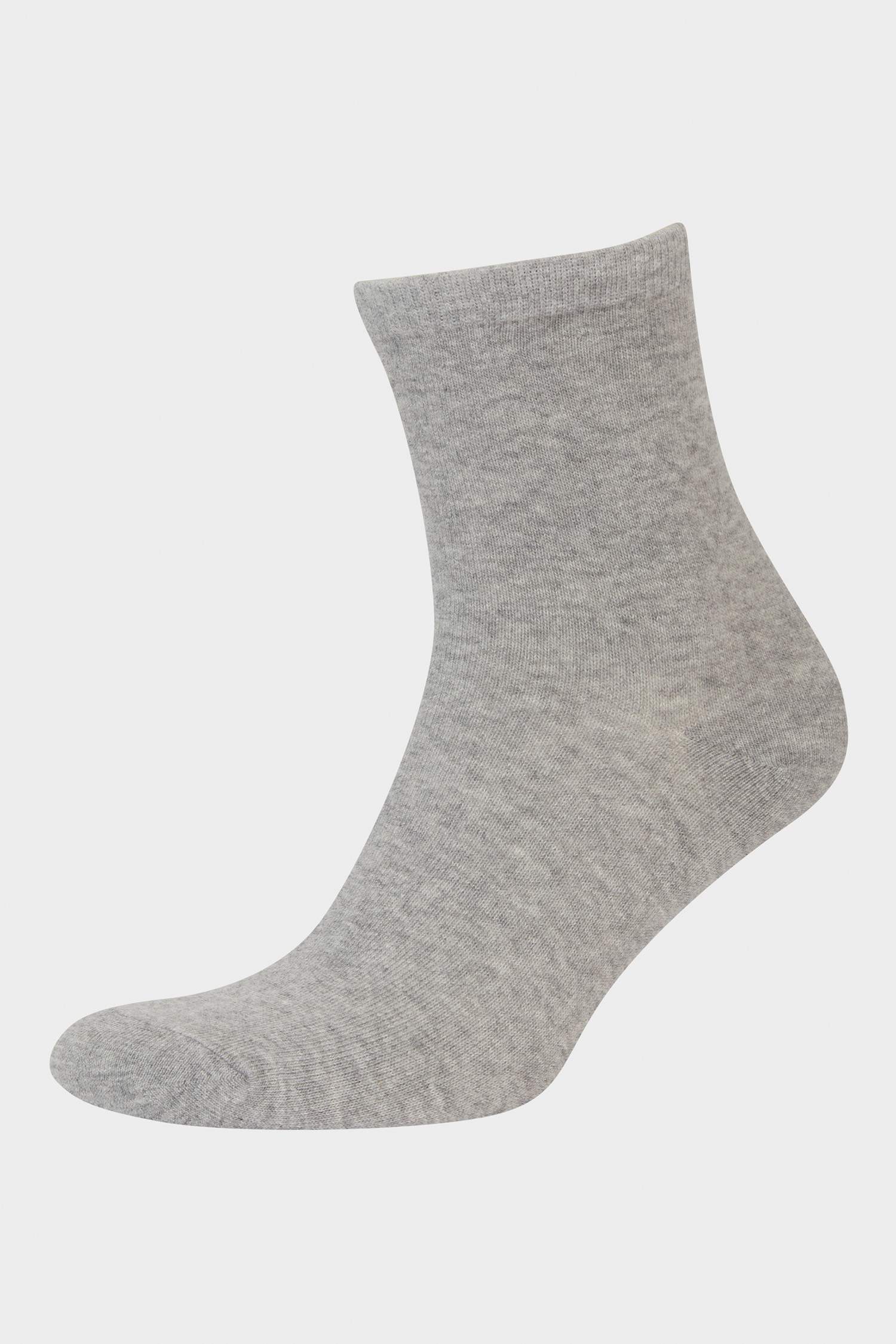 Erkek 3'lü Pamuklu Soket Çorap