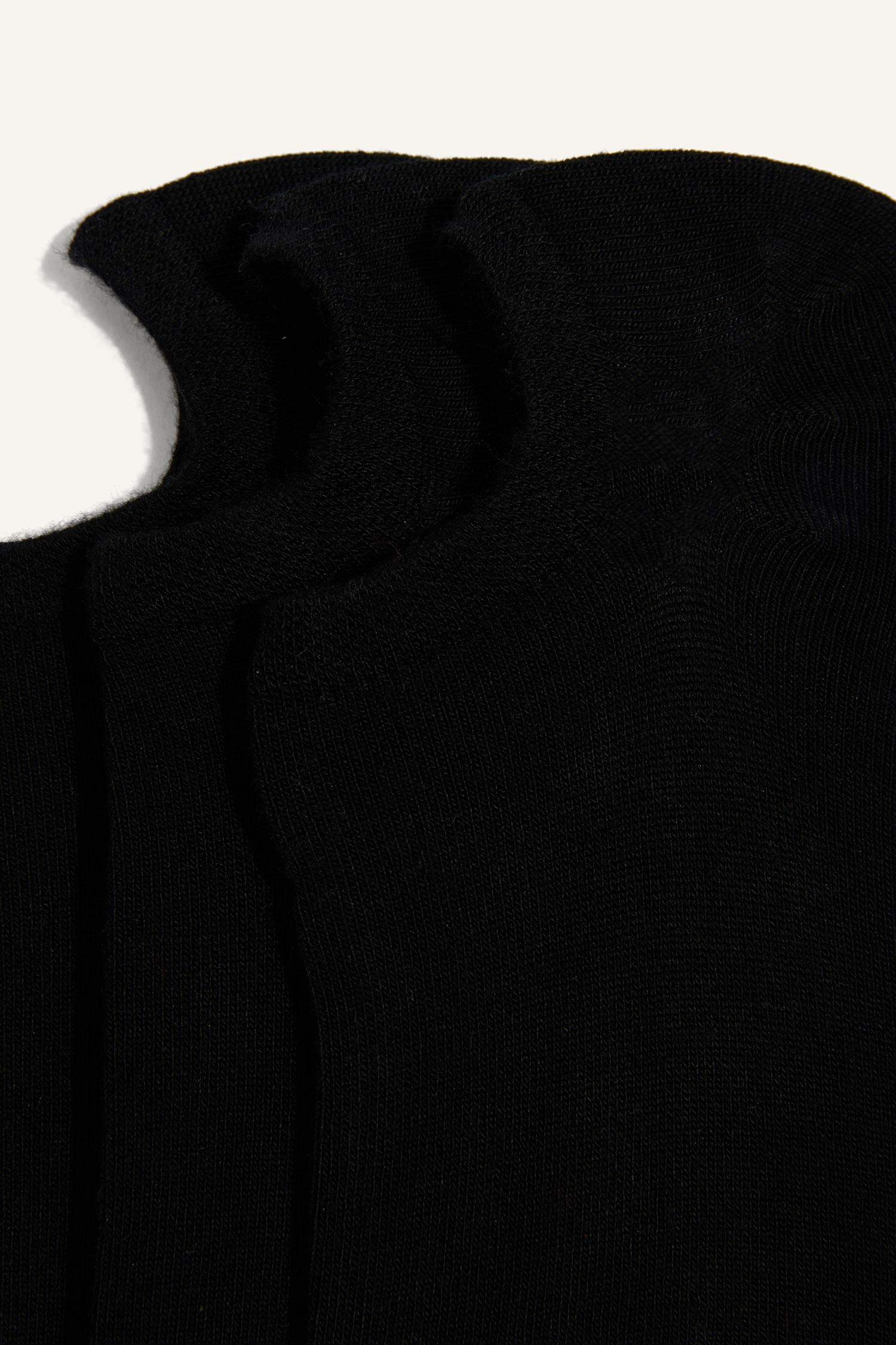 Erkek Dikişsiz 3'lü Bambu Sneaker Çorap