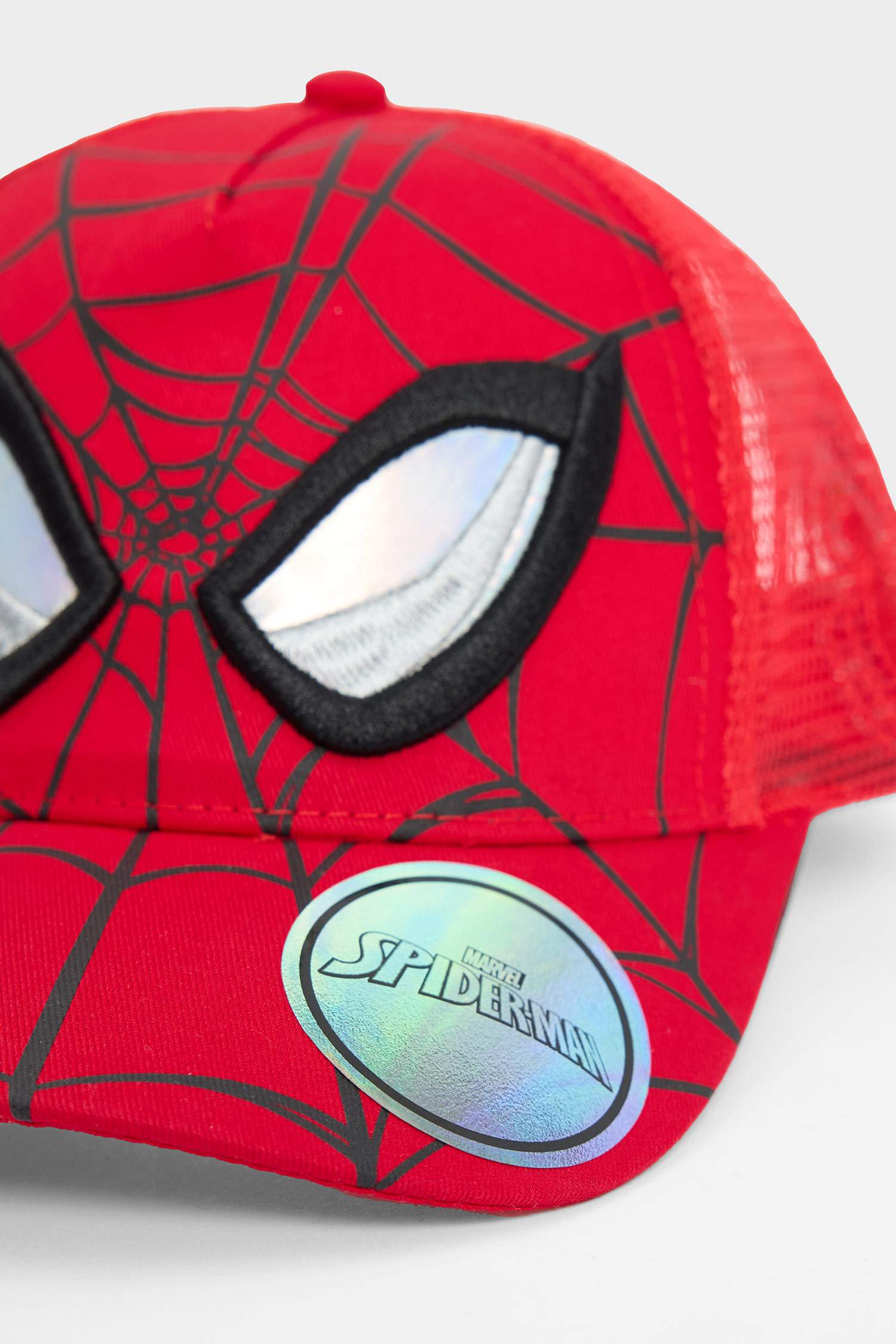 شفقة كاب ولادي منسوج من مارفل سبايدرمان