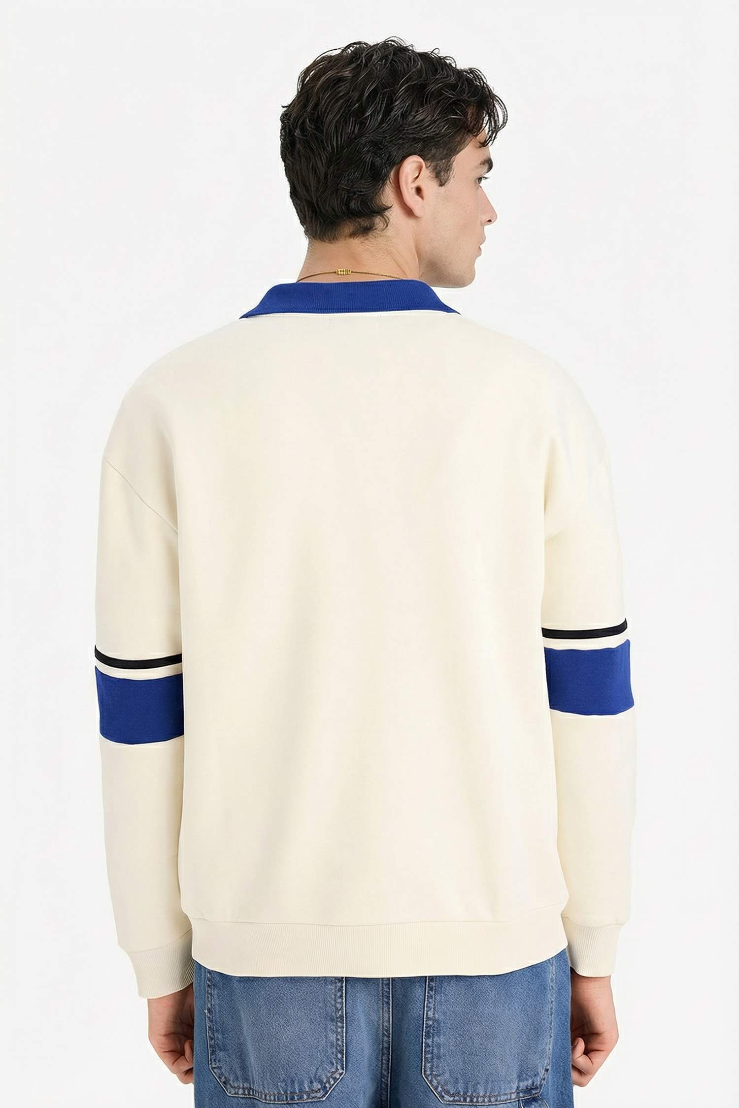 Fast & Furious Boxy Fit Polo Yaka Sweatshirt