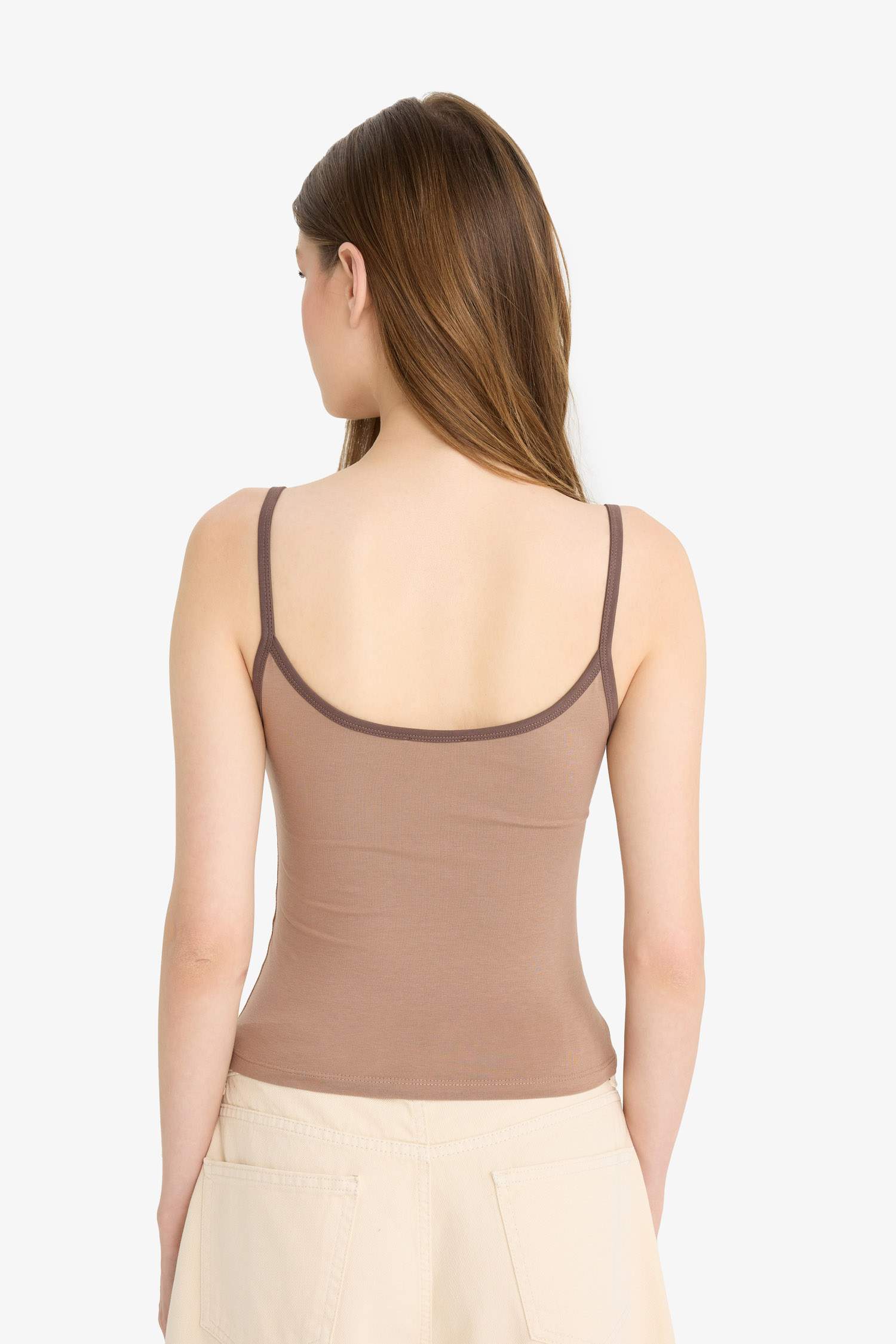 Slim Fit V-Neck Tank Top