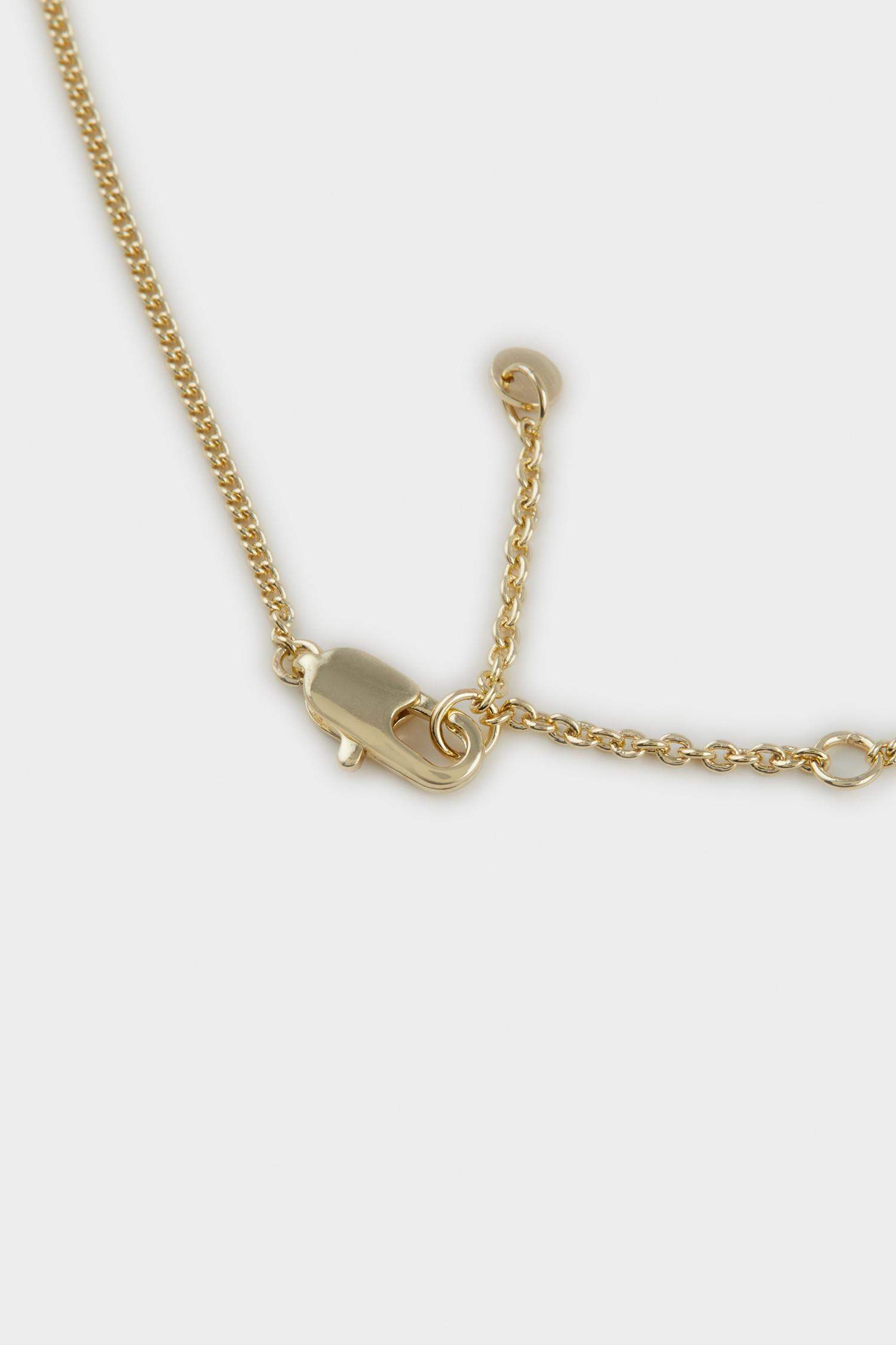 Reis x DeFacto 14 Ayar Altın Kaplama Queen Luna Kadın Kare Fotoğraf Çerçeveli Gold Kolye