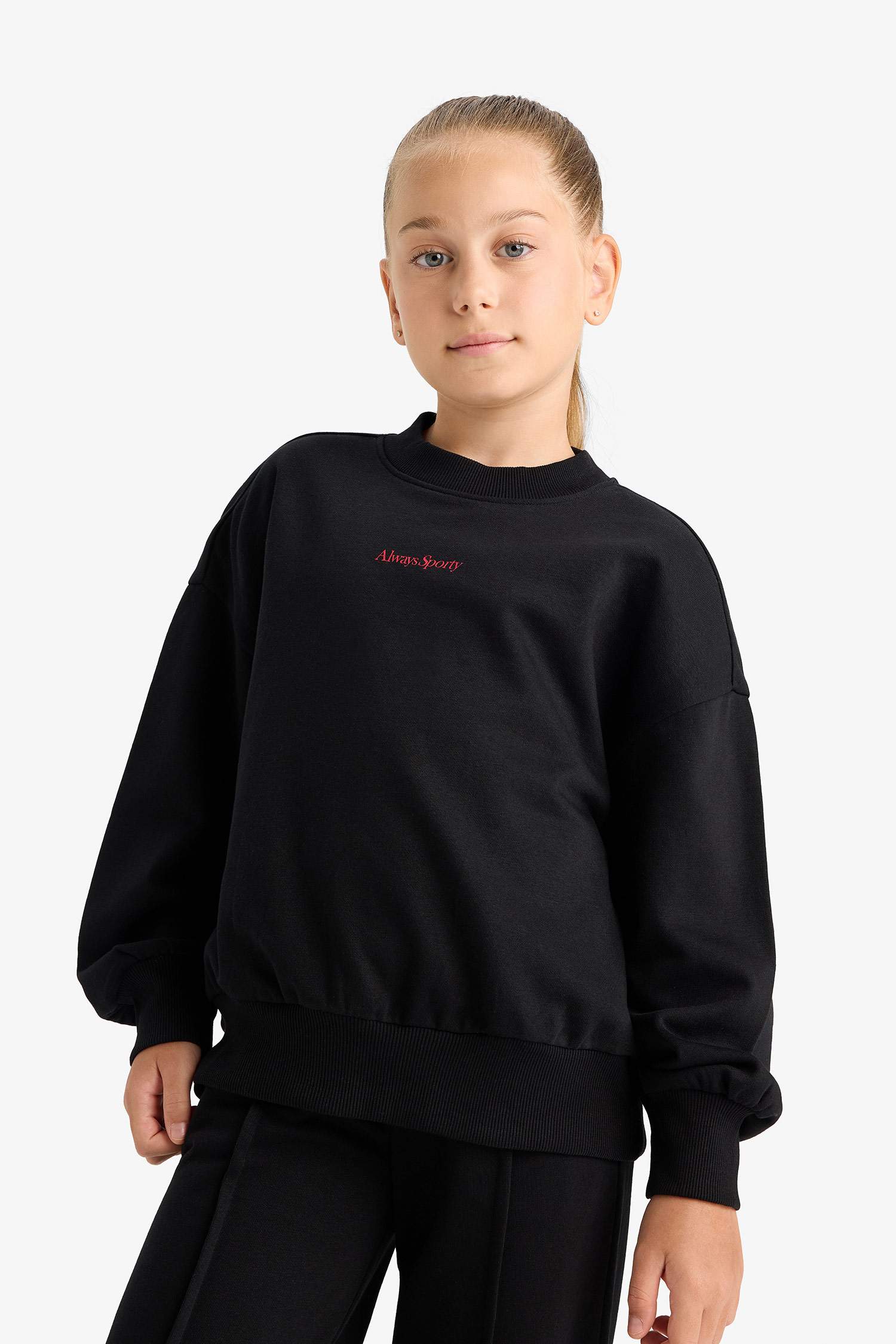 Girl Sweat Shirt Sweatpants 2 piece Set