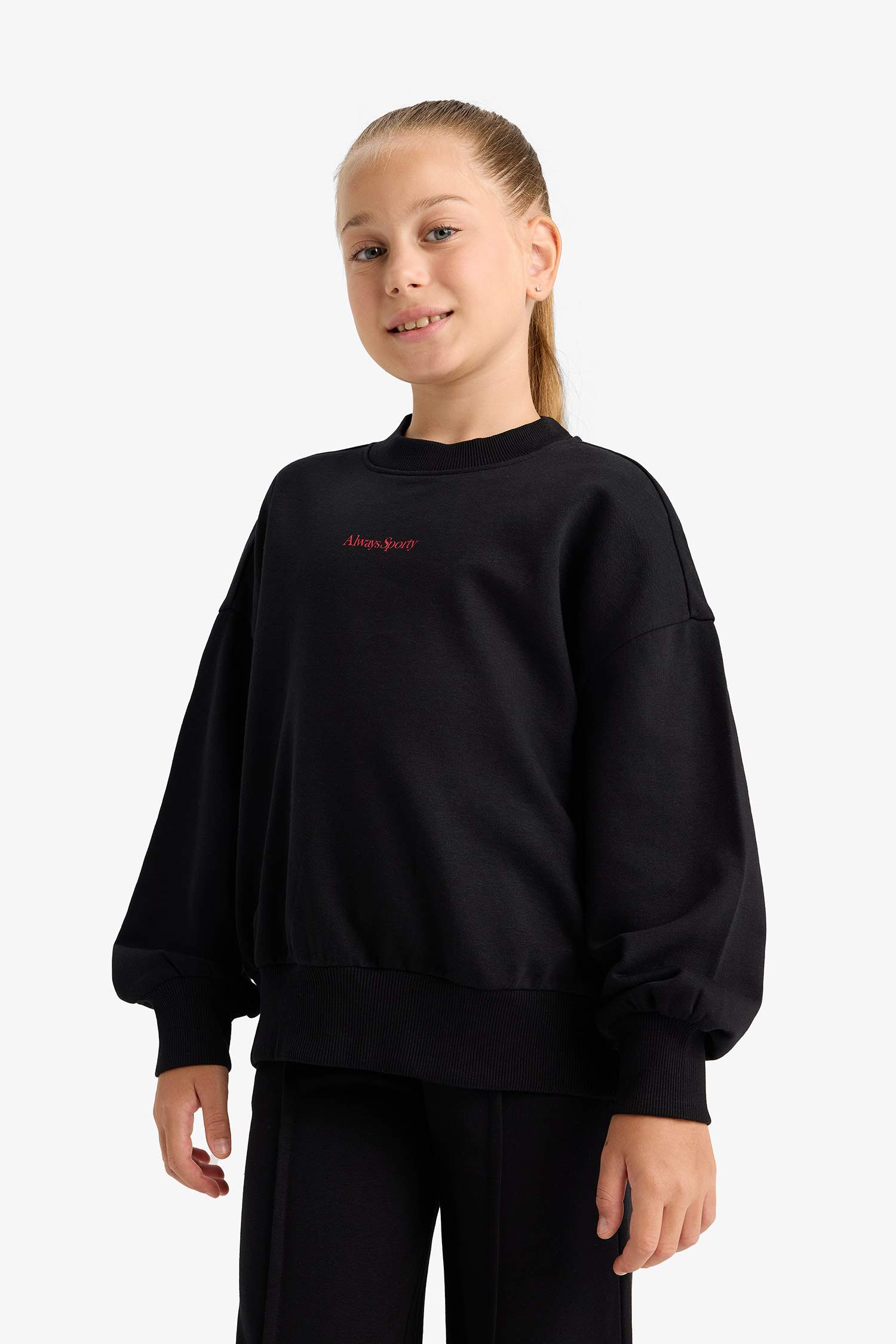 Girl Sweat Shirt Sweatpants 2 piece Set