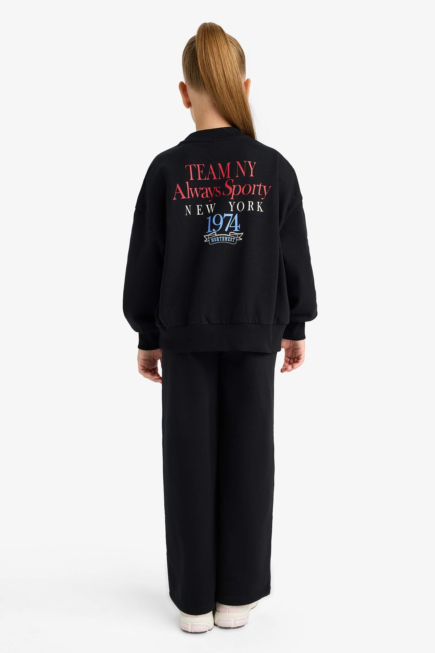 Girl Sweat Shirt Sweatpants 2 piece Set