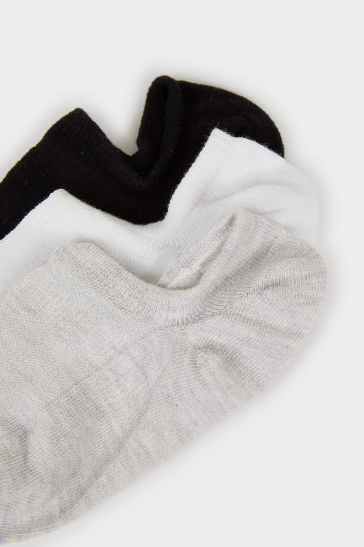 جوارب سنيكرز قطن نسائي - 3 قطع