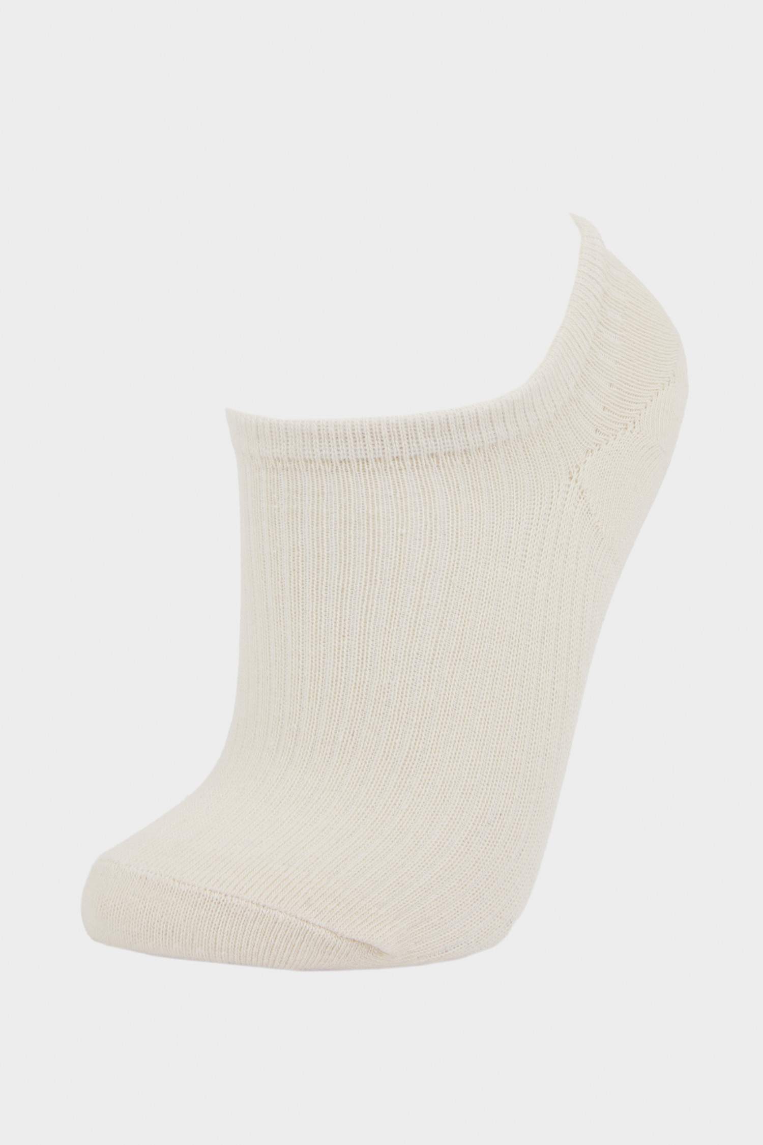 جوارب قطن سنيكيرز نسائية - 5 قطع