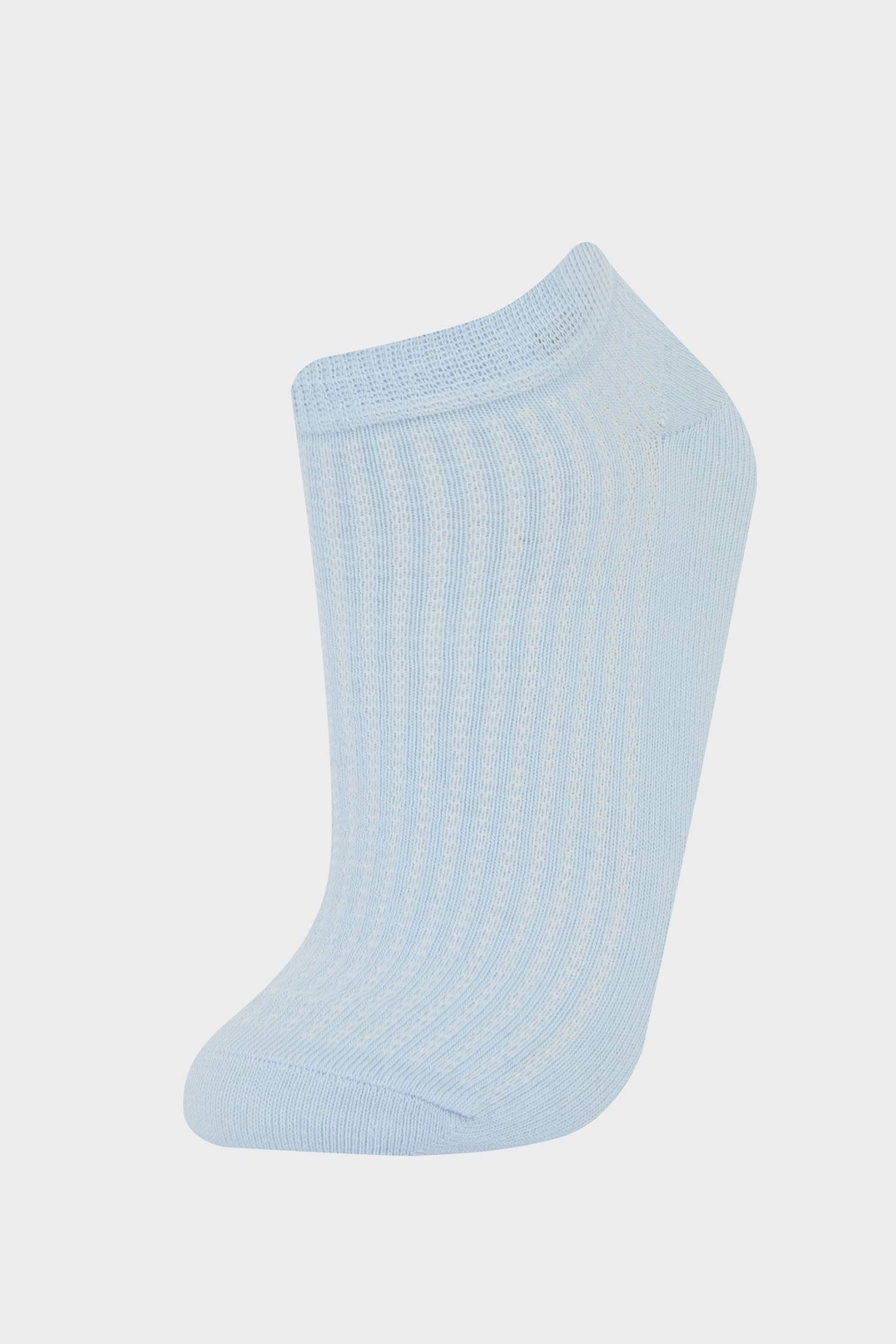 Kadın 5'li Pamuklu Patik Çorap