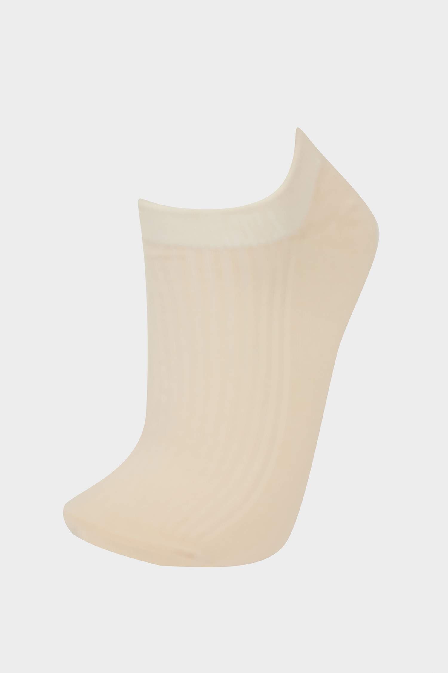 Kadın Rahat Lastikli 5'li Pamuklu Patik Çorap