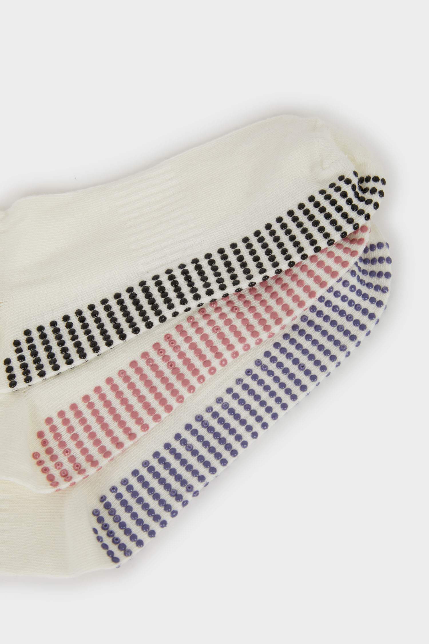 Lot de 3 Chaussettes longues en coton pour femme