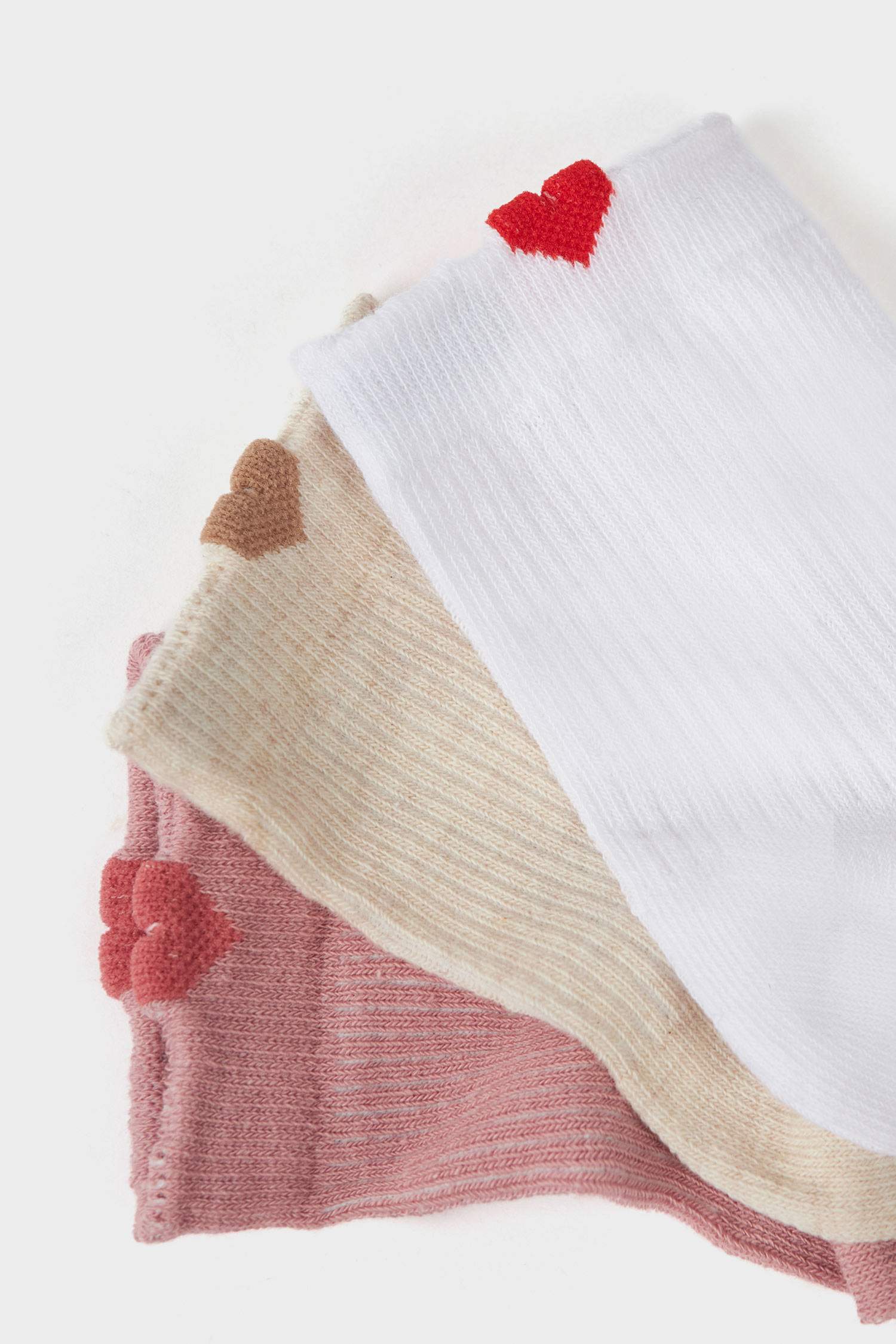 Lot de 3 Chaussettes courtes en coton pour femme