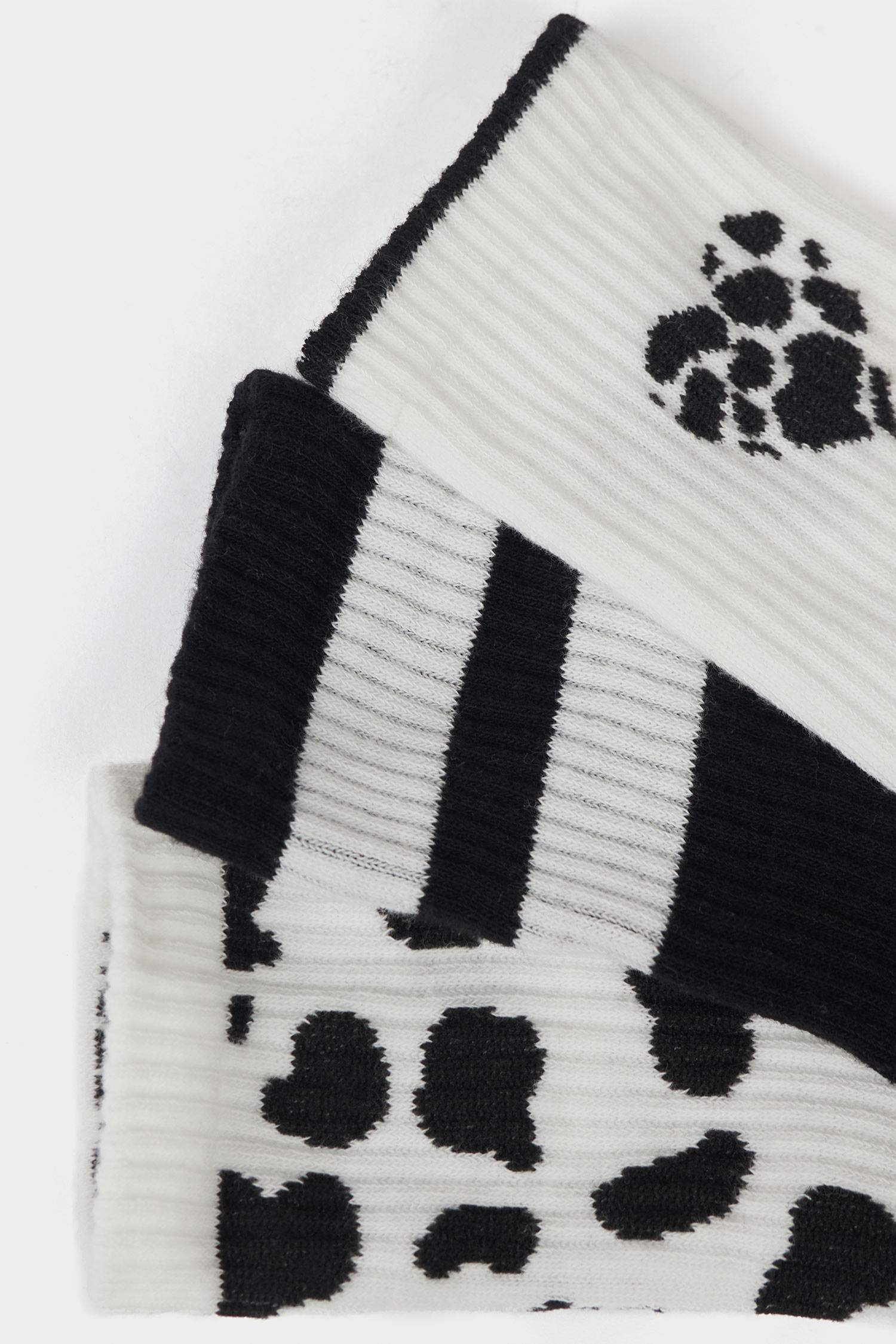 Lot de 3 Chaussettes longues en coton pour femme