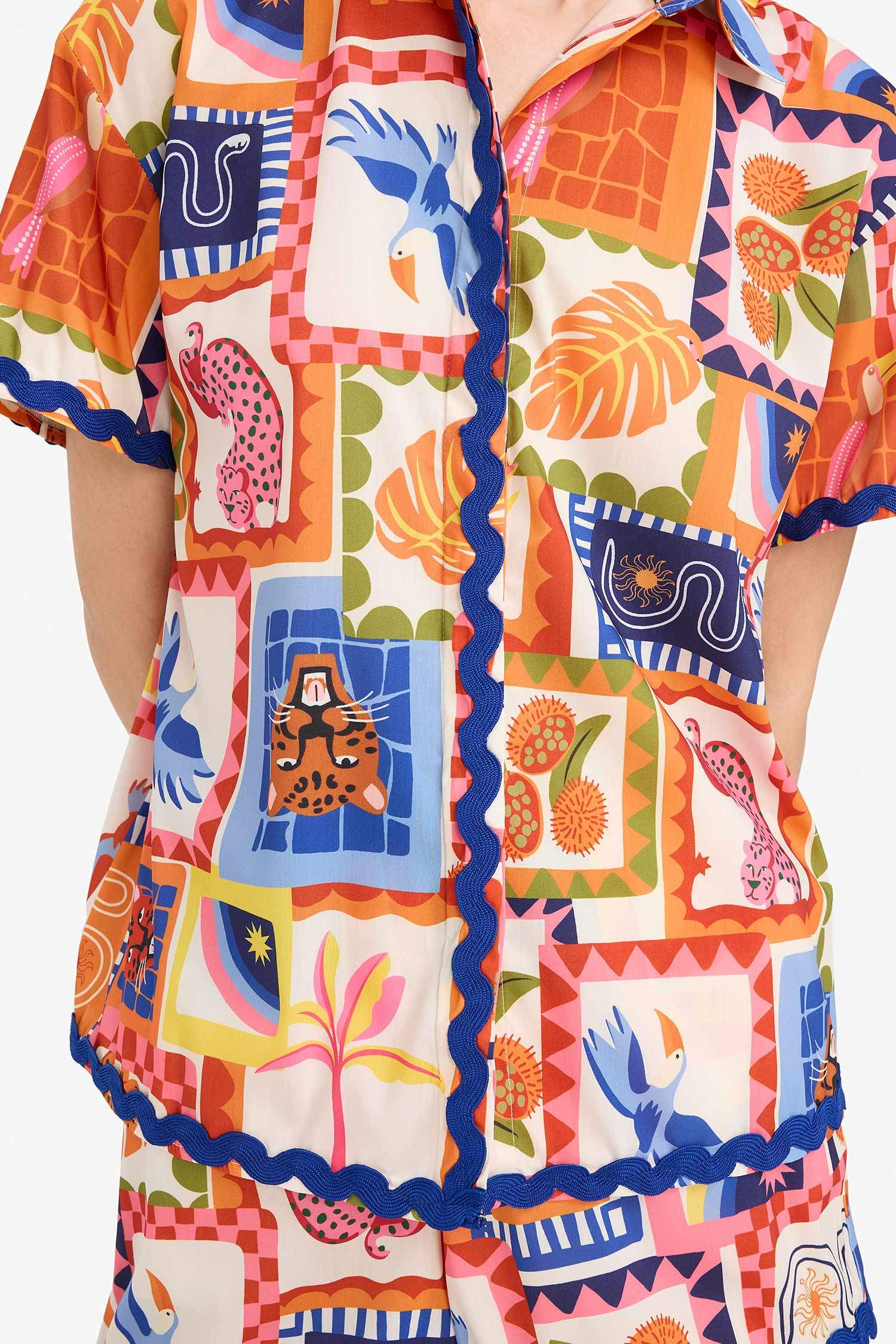 لبس بحر تروبيكال قصة عادية من Fall in Love