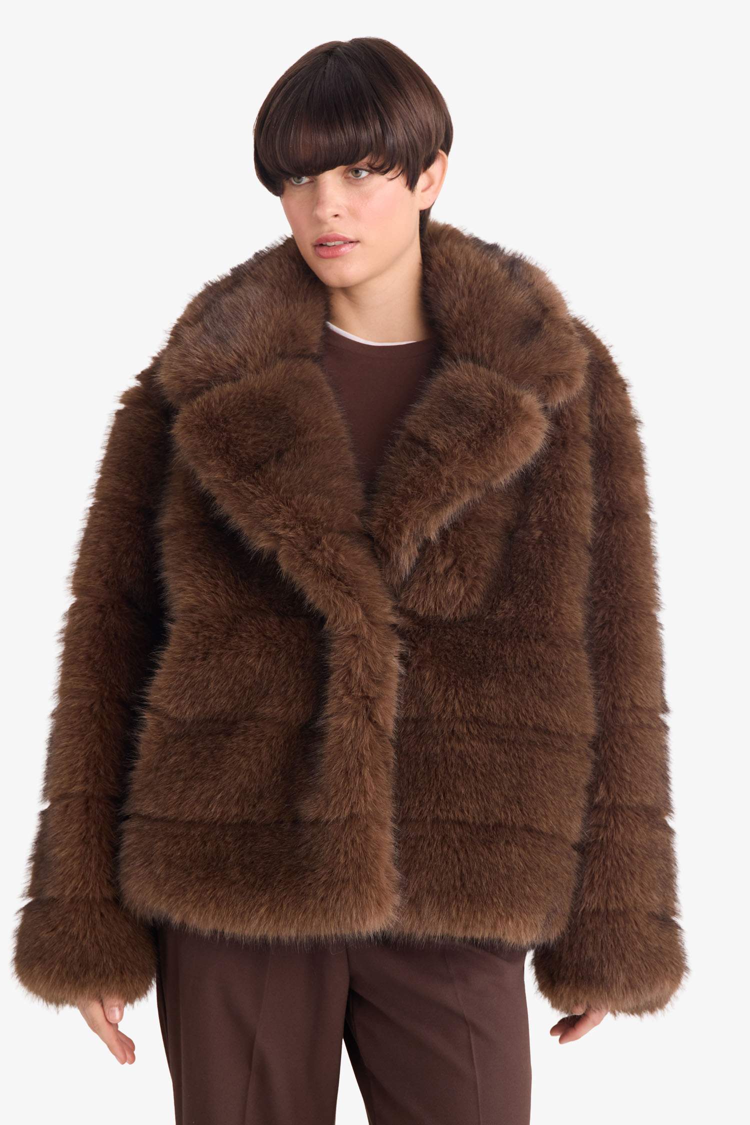 Regular Fit Suni Kürk